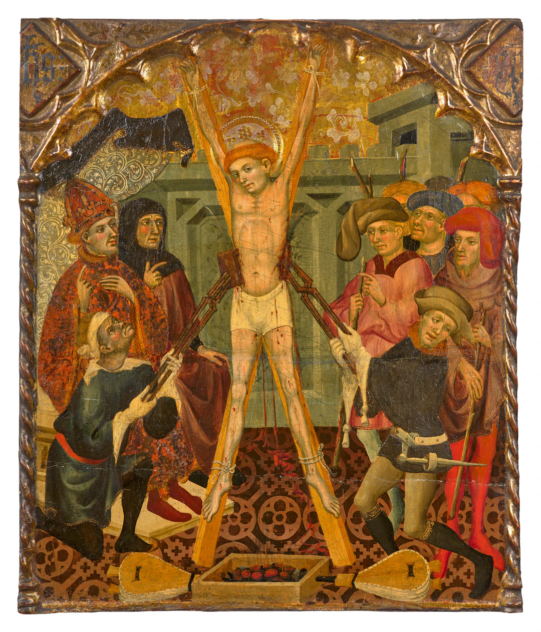 Lluís BORRASSA Gérone, vers 1360 – Barcelone, 1424/1425 Le martyre