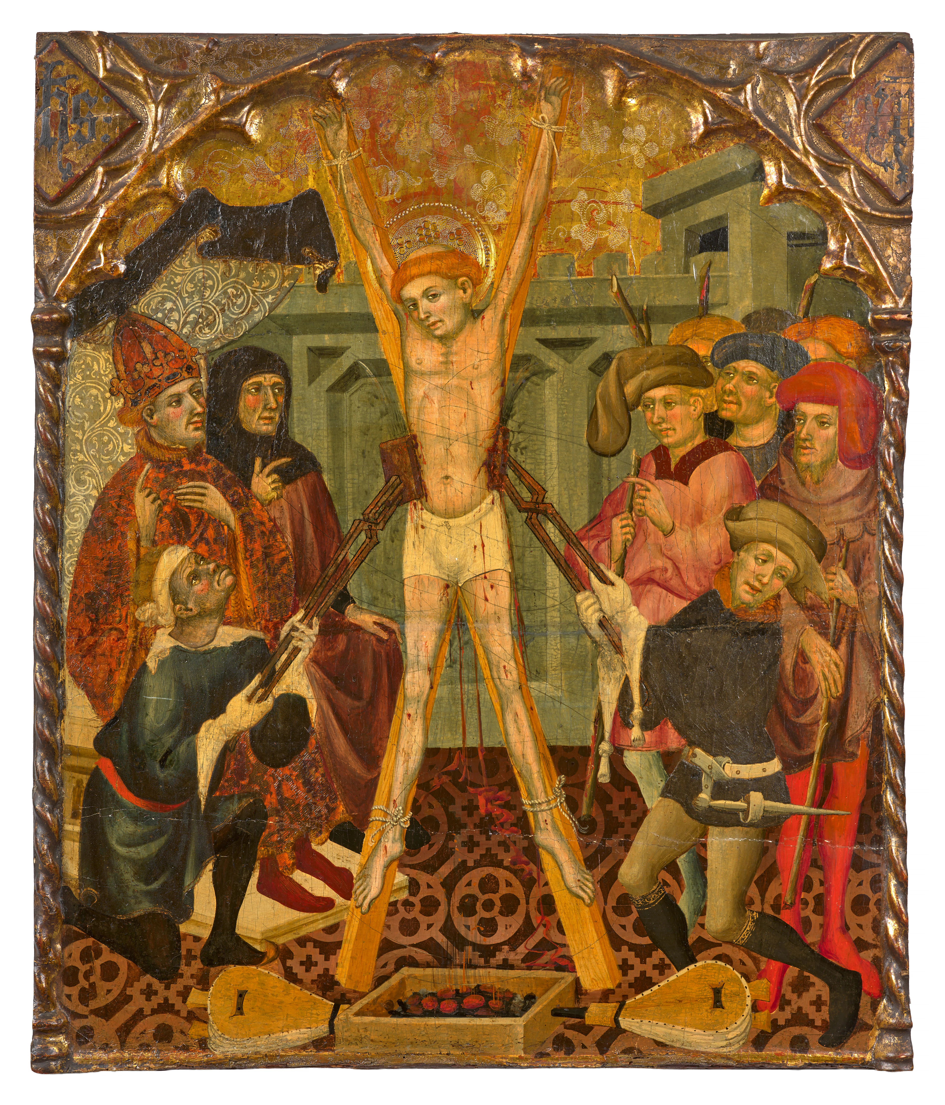Lluís BORRASSA Gérone, vers 1360 – Barcelone, 1424/1425 Le martyre
