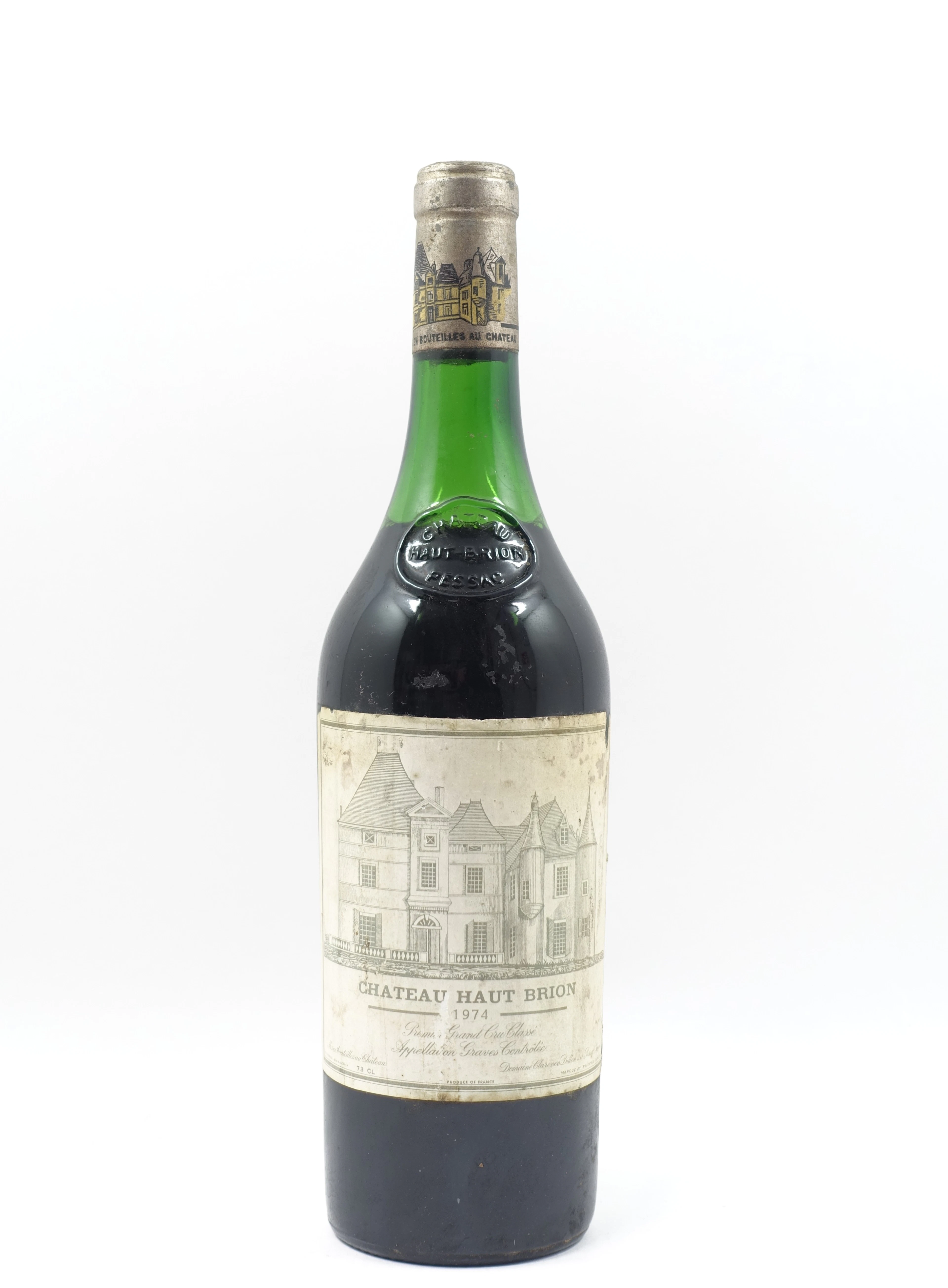1 bt CH HAUT BRION 1974 1er GC Pessac Léognan