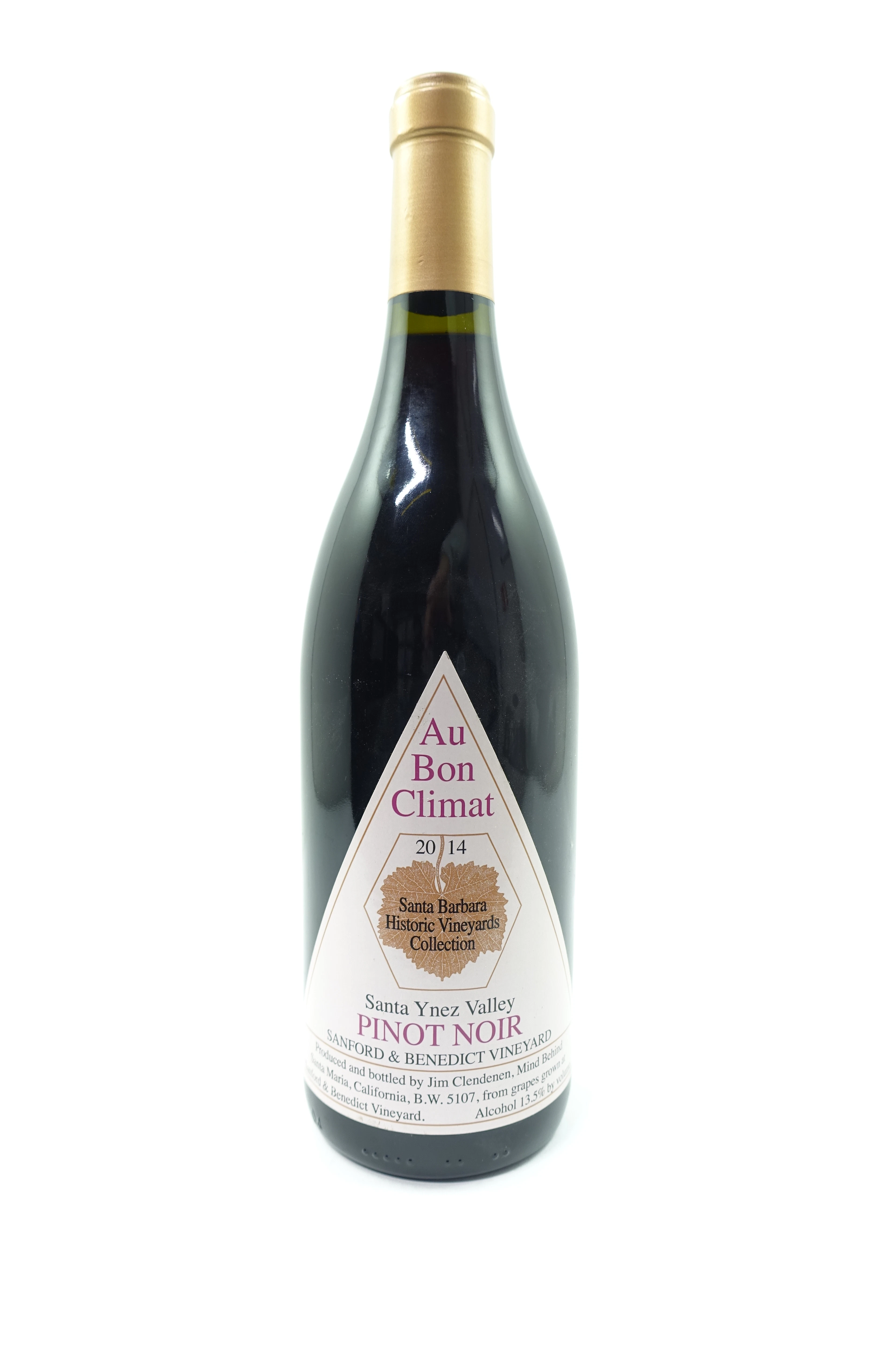 1 bt ETATS-UNIS - AU BON CLIMAT 2014 Pinot Noir Sanford & Benedict