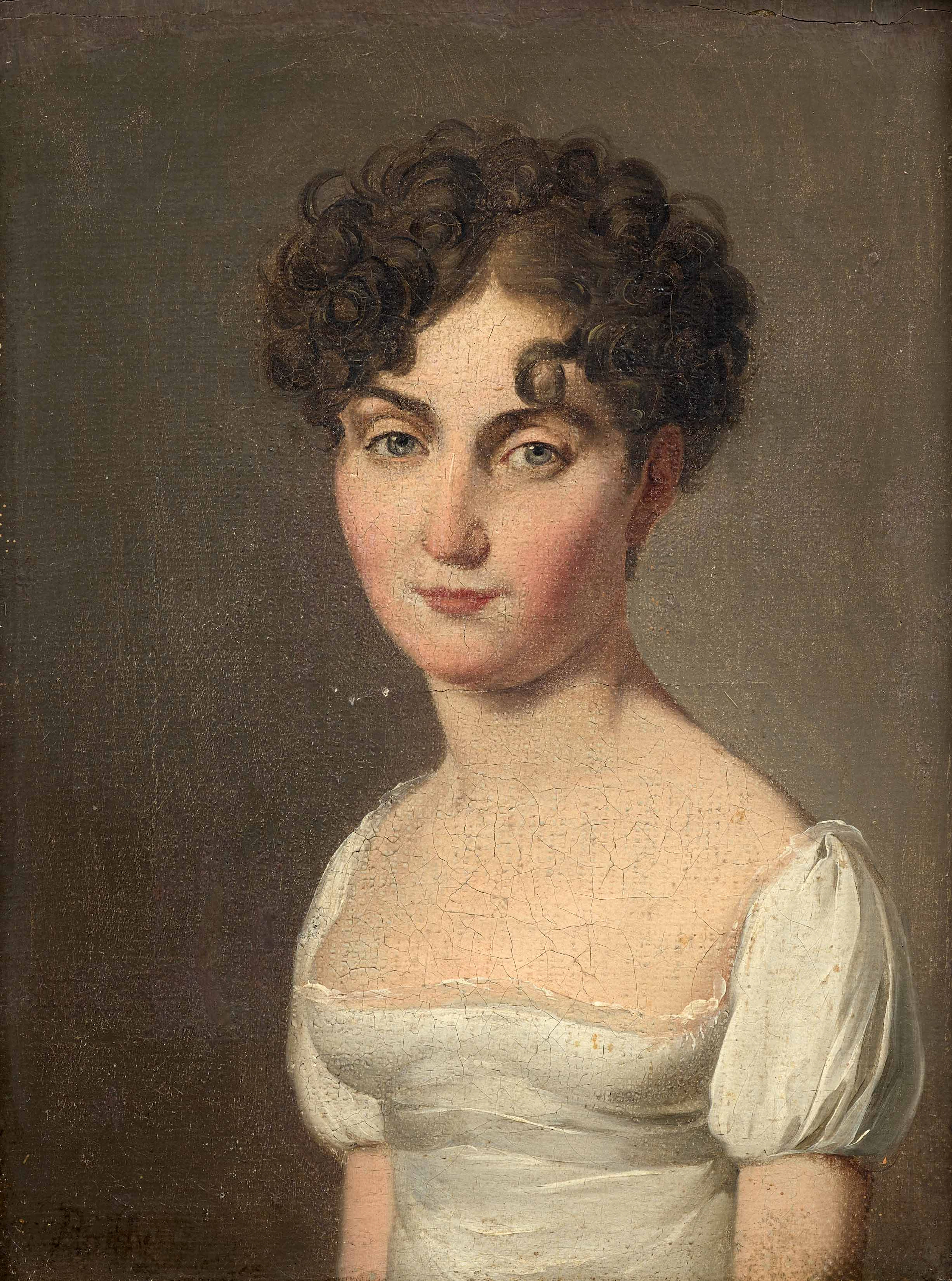 Louis-Léopold BOILLY La Bassée, 1761 - Paris, 1845 Portrait présumé