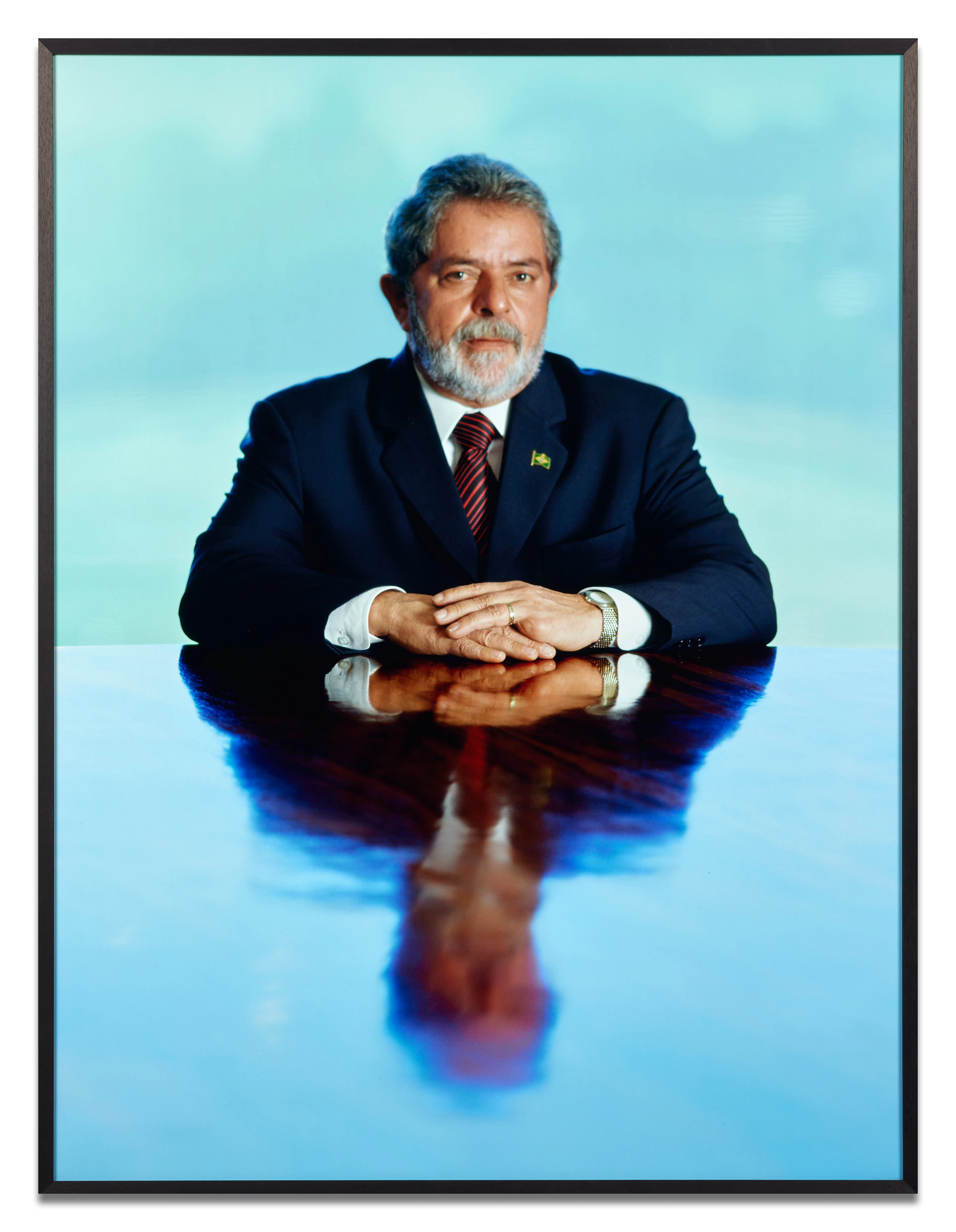 Piotr UKLANSKI Né en 1968 Untitled (Luiz Inacio Lula da Silva, President