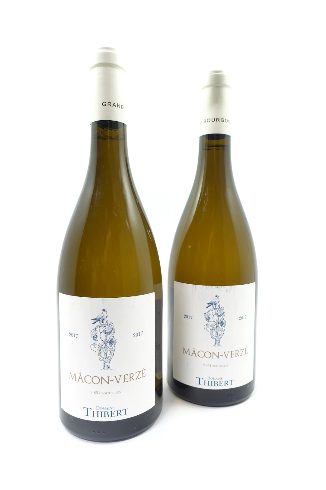 2 bts MACON VERZE 2017 (blanc) Domaine Thibert