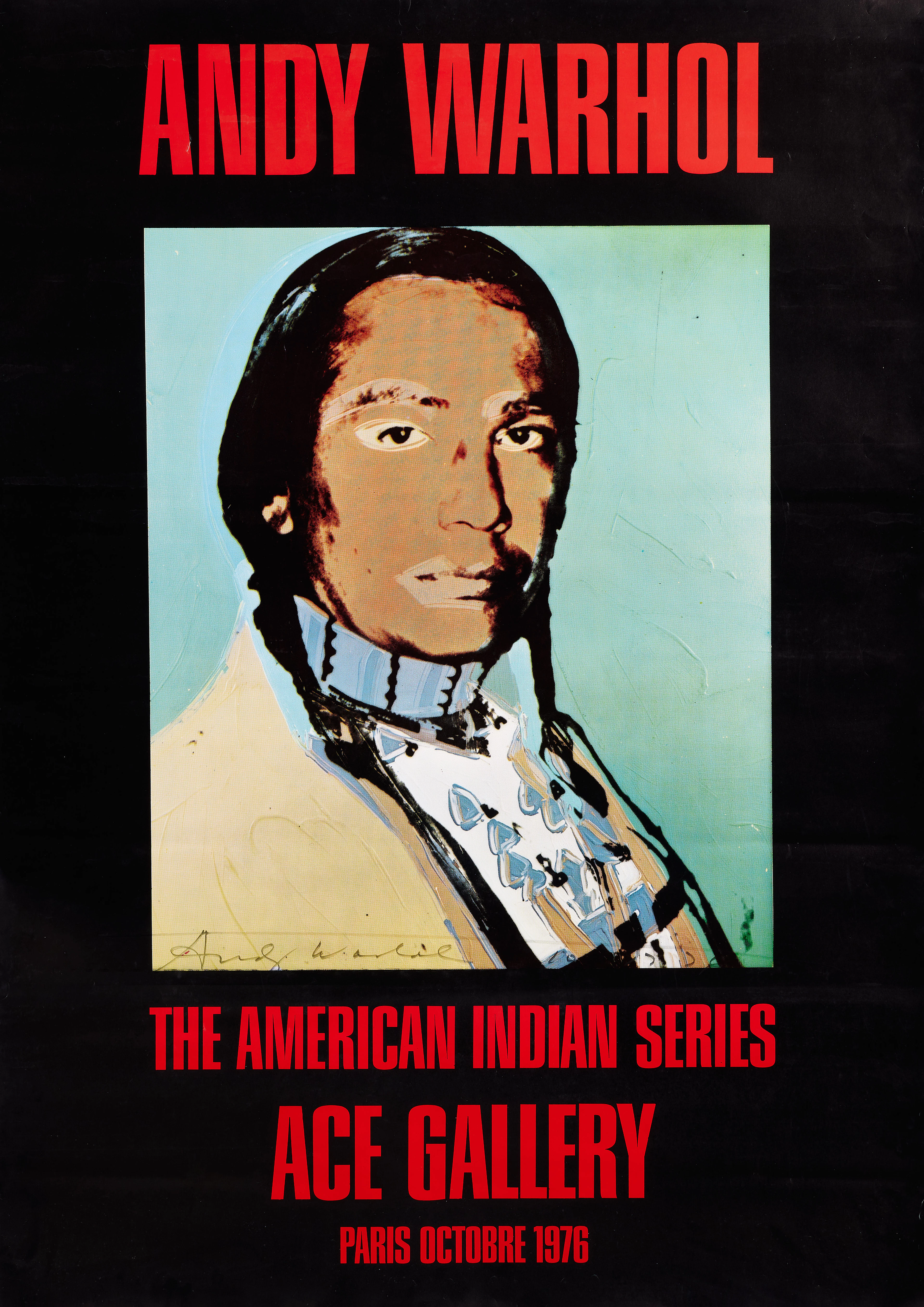 Andy WARHOL 1928-1987 The American Indina series - 1976