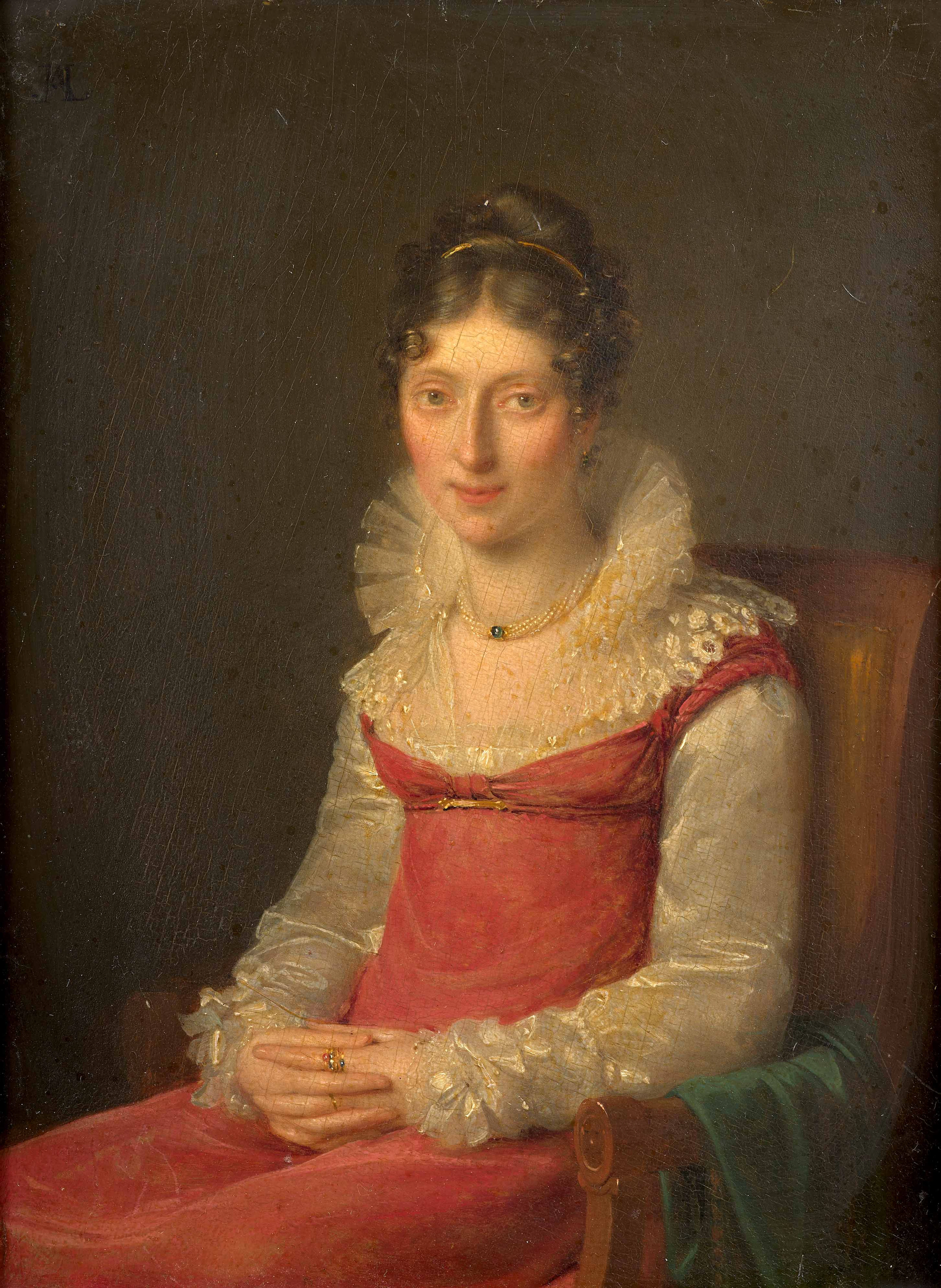 Jean-Antoine LAURENT Baccarat, 1763 – Epinal, 1832 Portrait d’une