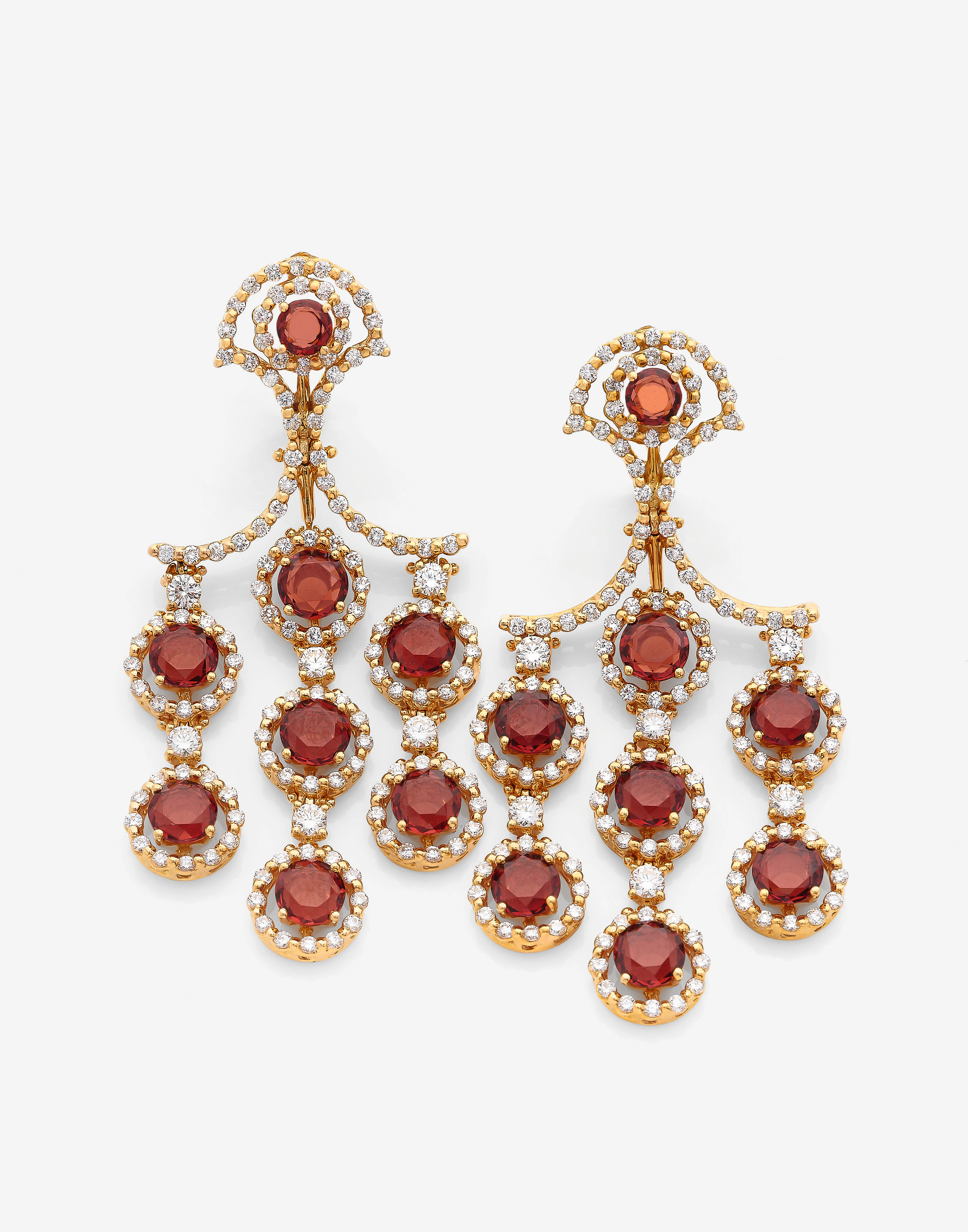 - DAMIANI Paire de pendants d'oreilles "Juliette"