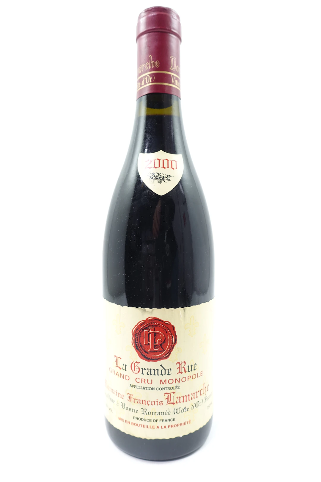 1 bt LA GRANDE RUE 2000 Grand Cru. Monopole. Domaine François Lamarche