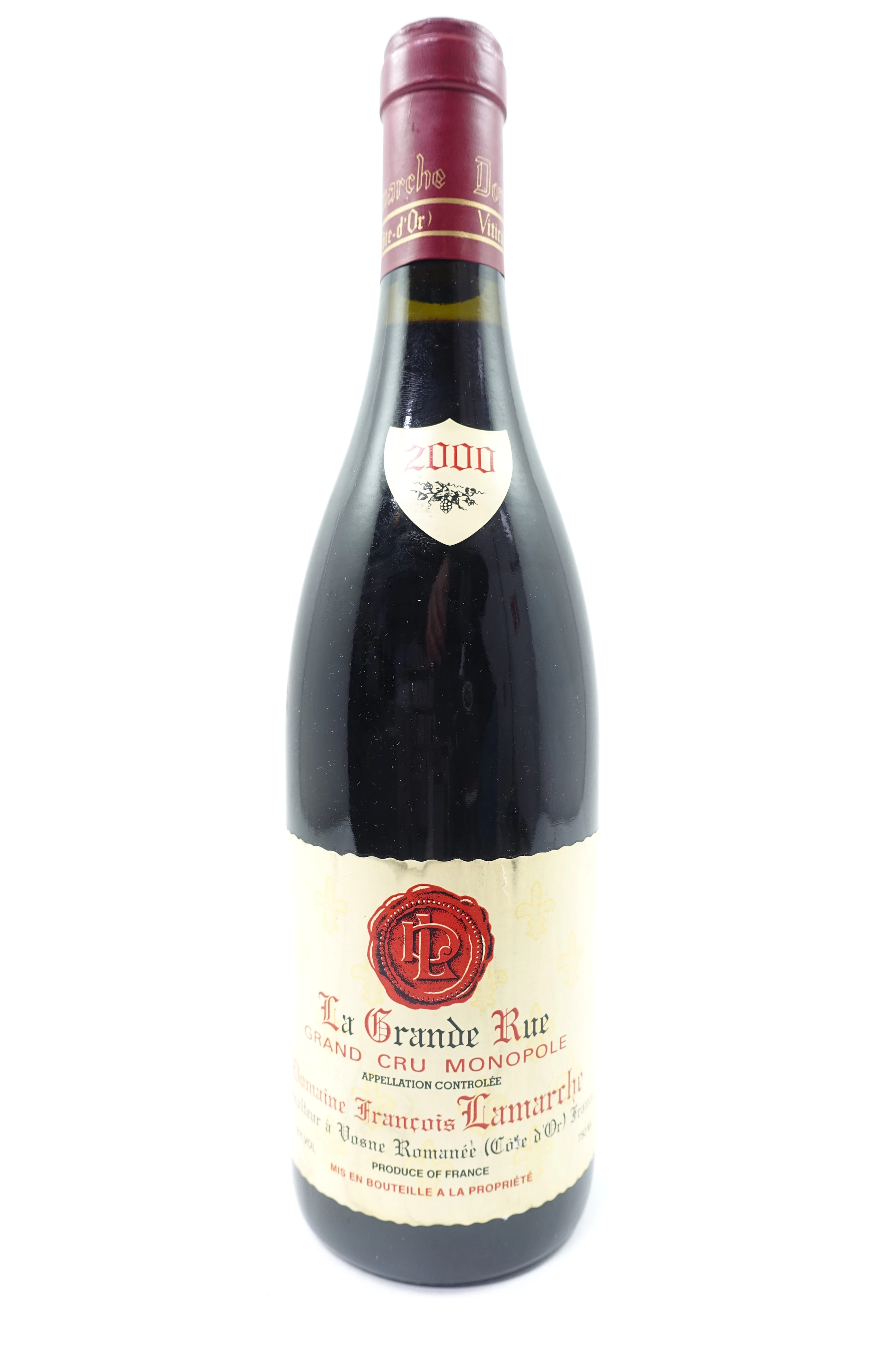 1 bt LA GRANDE RUE 2000 Grand Cru. Monopole. Domaine François Lamarche
