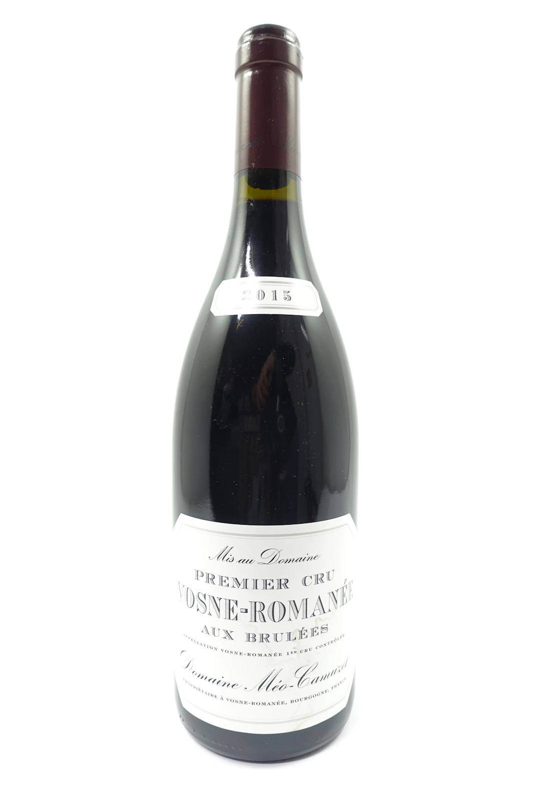 1 bt VOSNE ROMANEE 2015 1er Cru Aux Brulées. Domaine Méo Camuzet