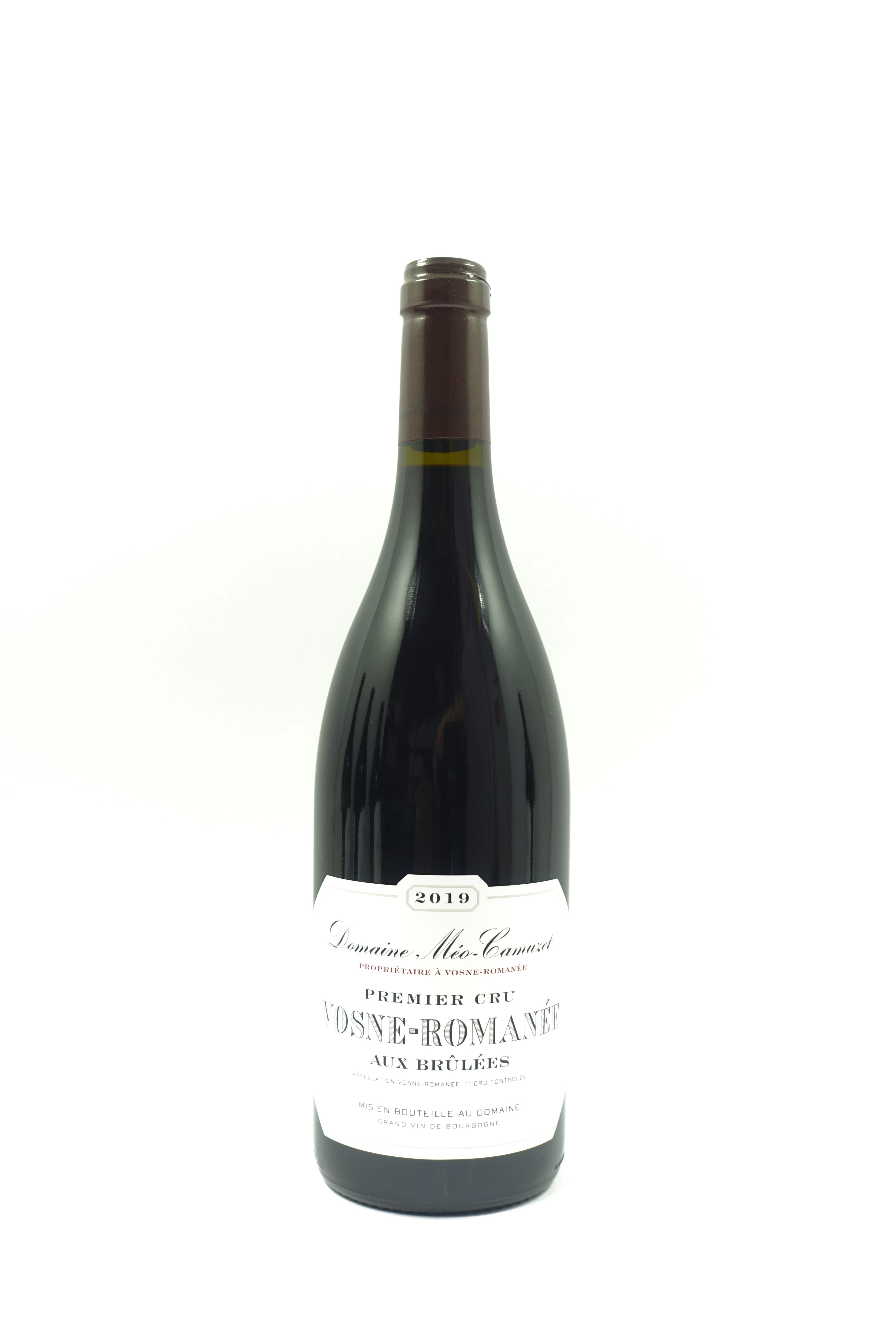1 bt VOSNE ROMANEE 2019 1er Cru Aux Brulées. Domaine Méo Camuzet