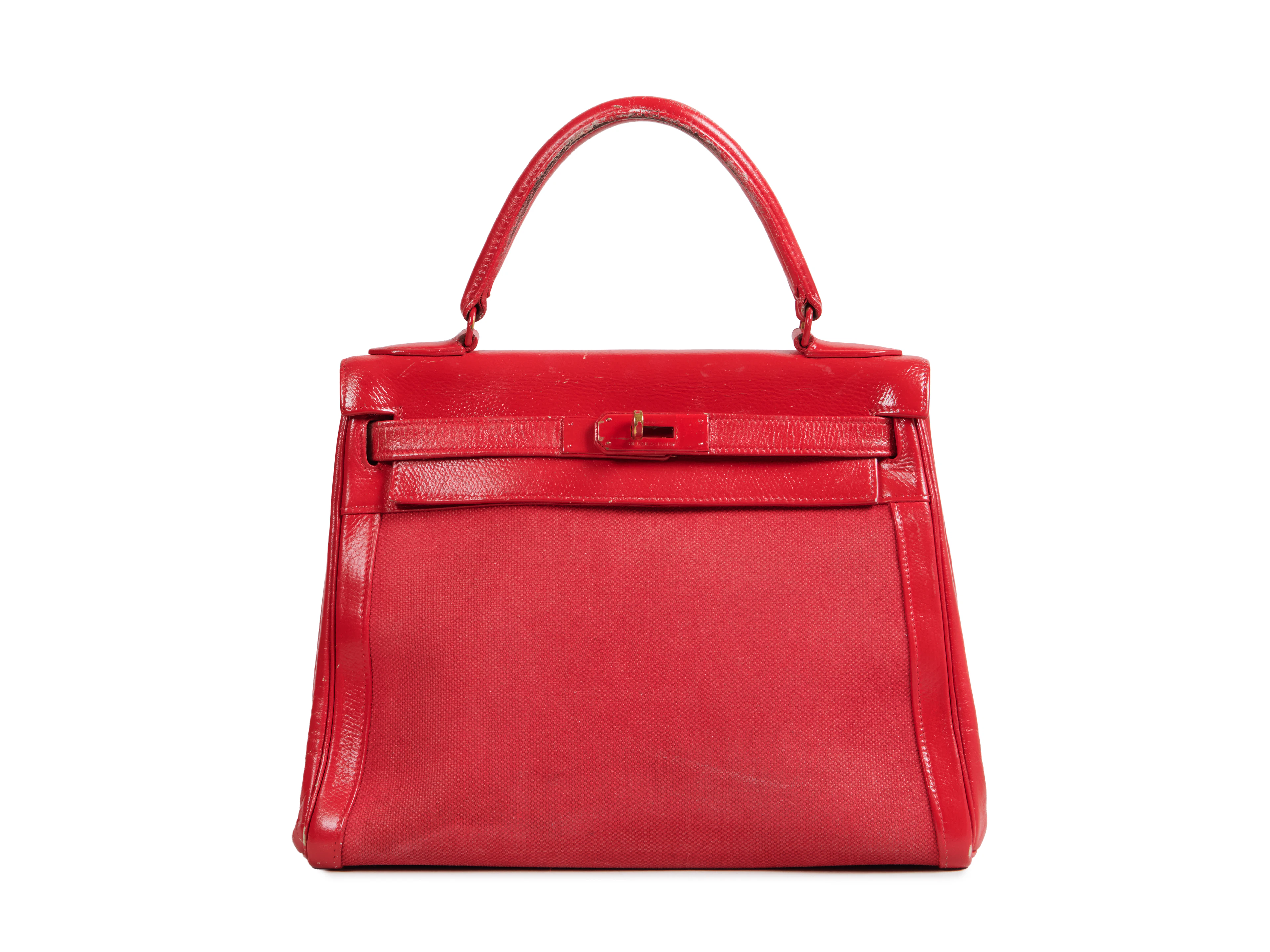 Olivier MOSSET Né en 1944 HERMÈS KELLY retourné 28 Bag