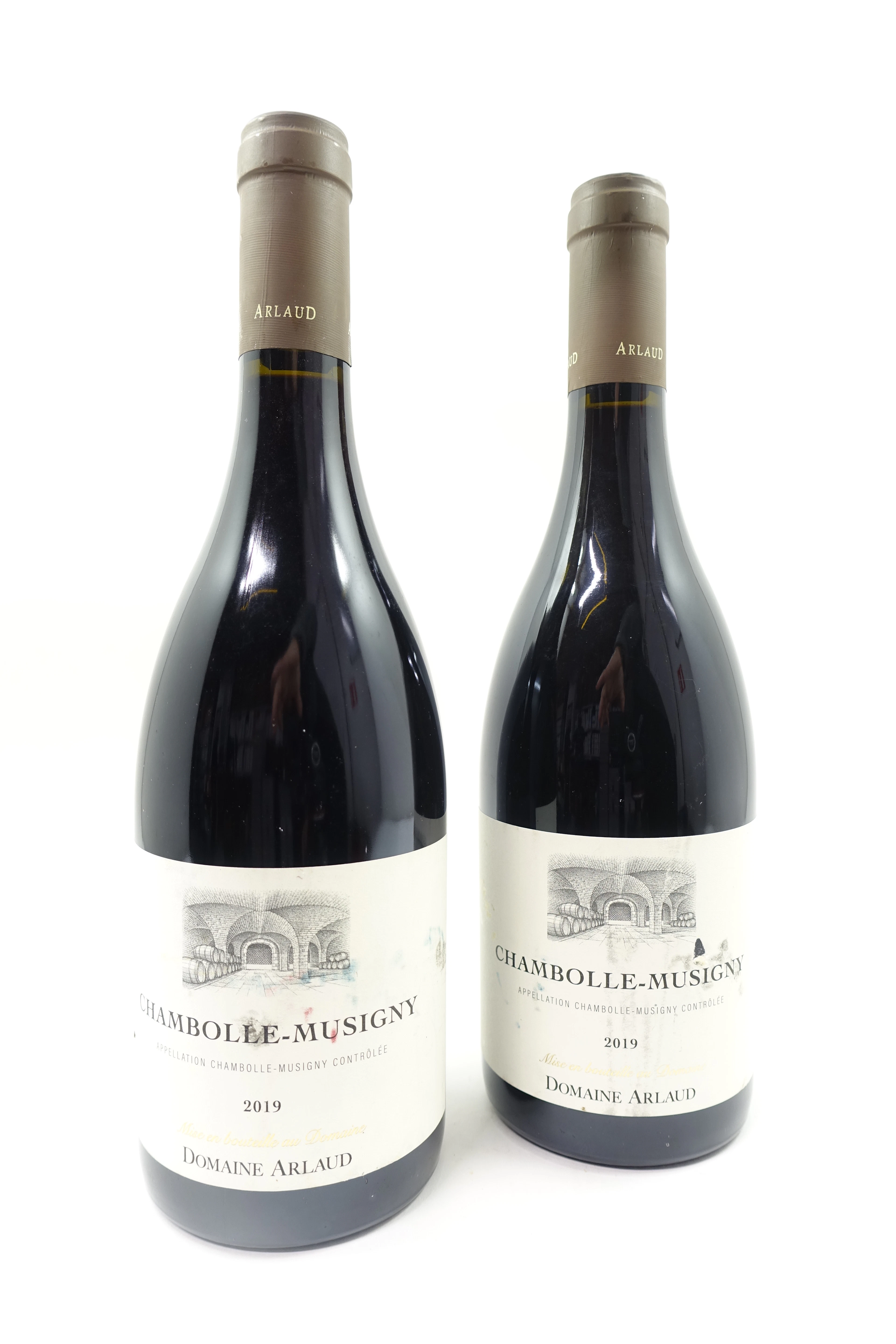 2 bts CHAMBOLLE MUSIGNY 2019 Domaine Arlaud