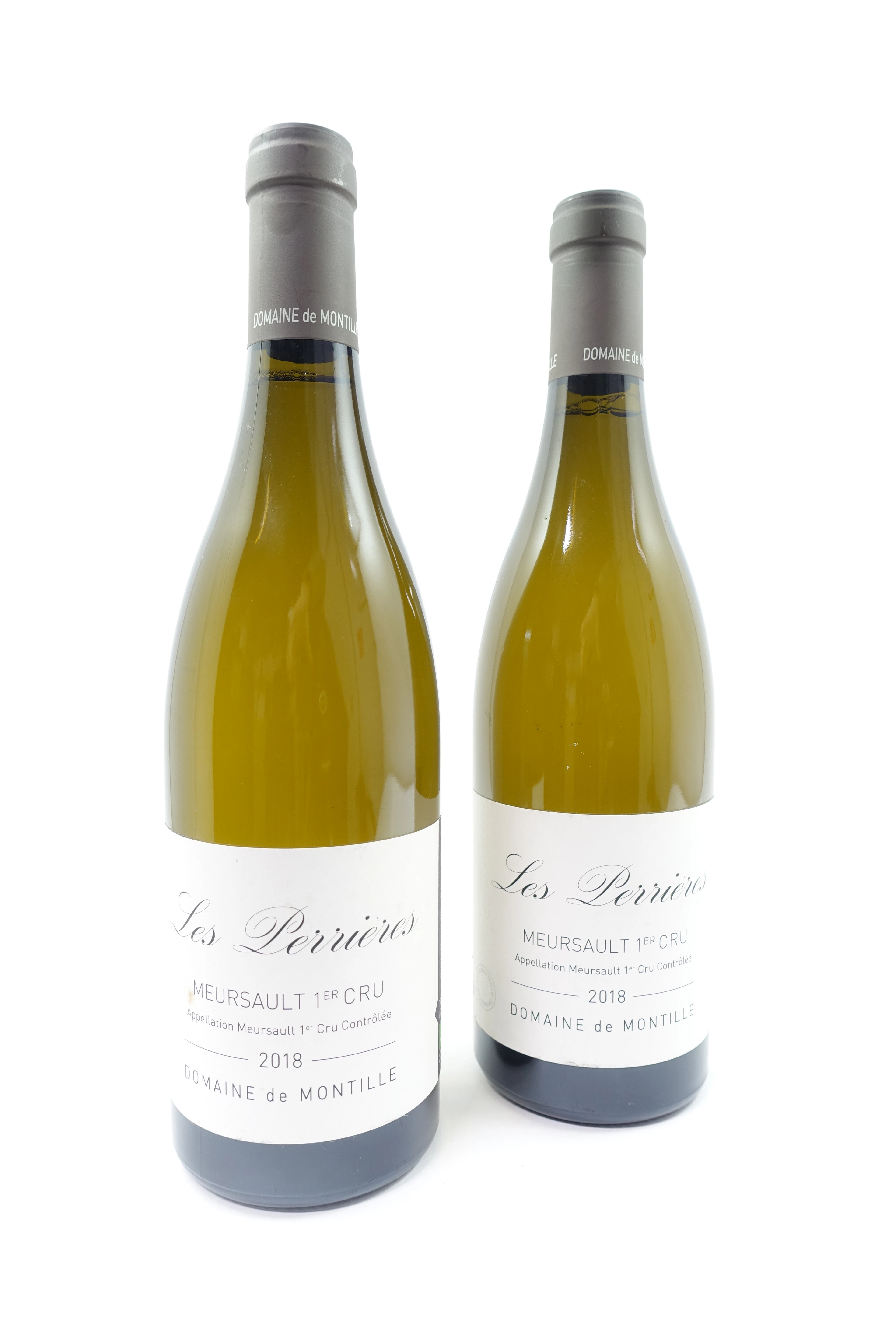 2 bts MEURSAULT 2018 1er Cru Les Perrières. Domaine de Montille