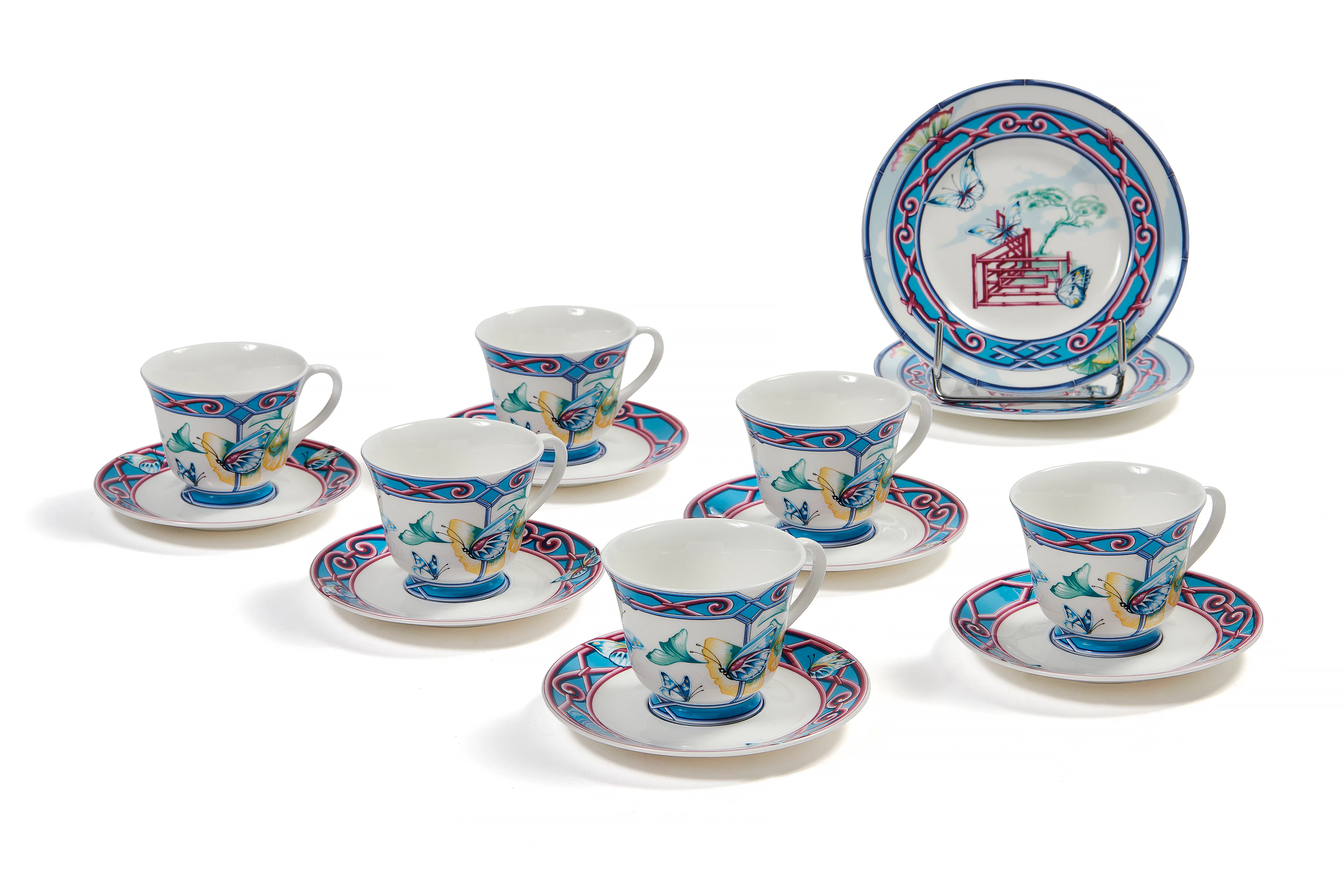 HERMÈS LE JARDIN DES PAPILLONS Coffee service
