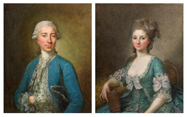 Elisabeth Louise VIGÉE-LE BRUN Paris, 1755 - 1842 Portrait du marquis