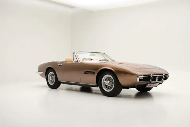 1969 Maserati Ghibli 4.7L Spyder with hardtop