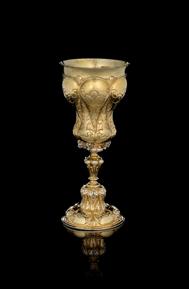 A Swiss silver-gilt cup, Hans Heinrich Müller, Zurich, 1620-1664