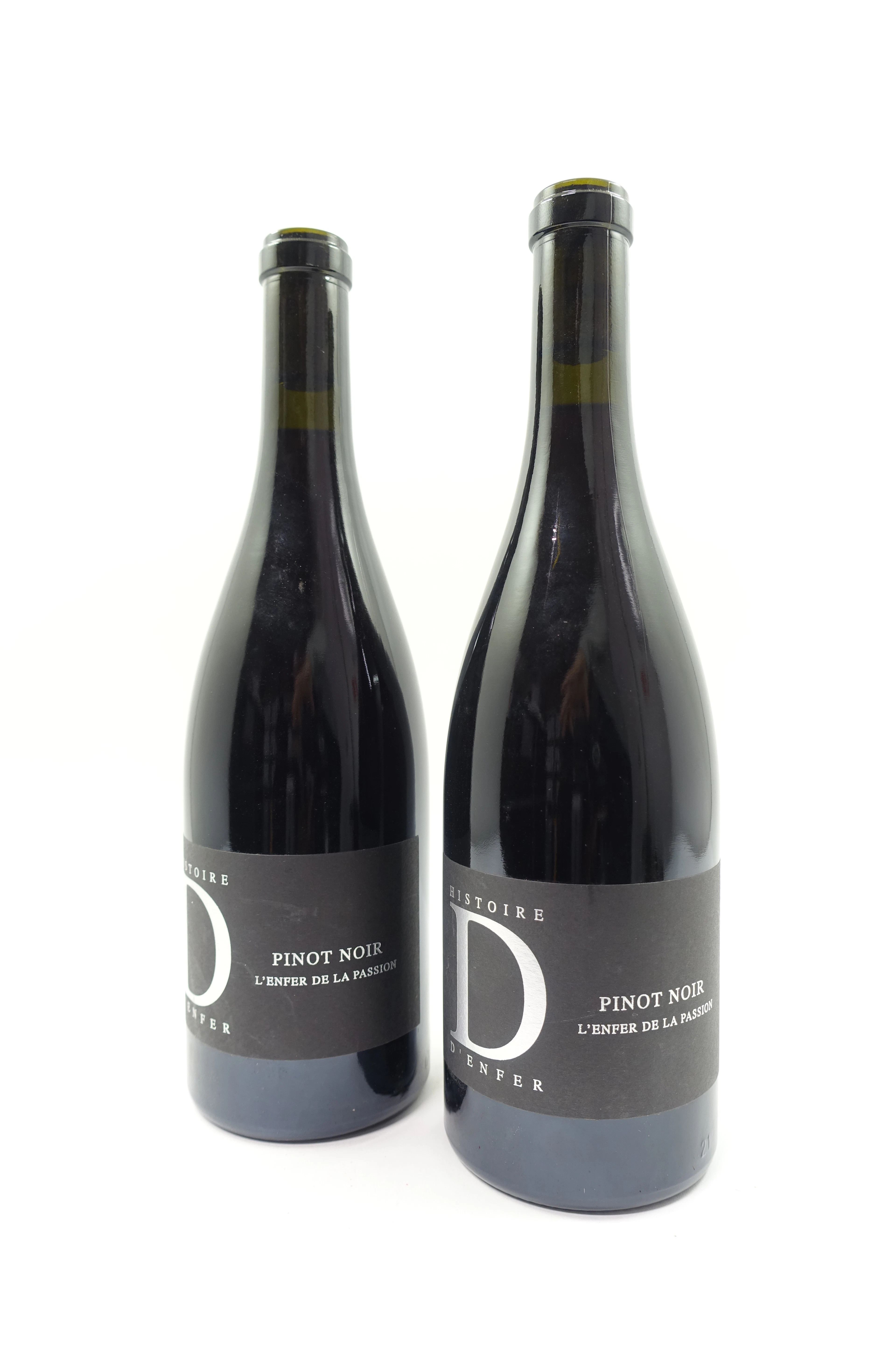 2 bts SUISSE - VALAIS 2014 Pinot Noir. L'enfer de la Passion. Histoire