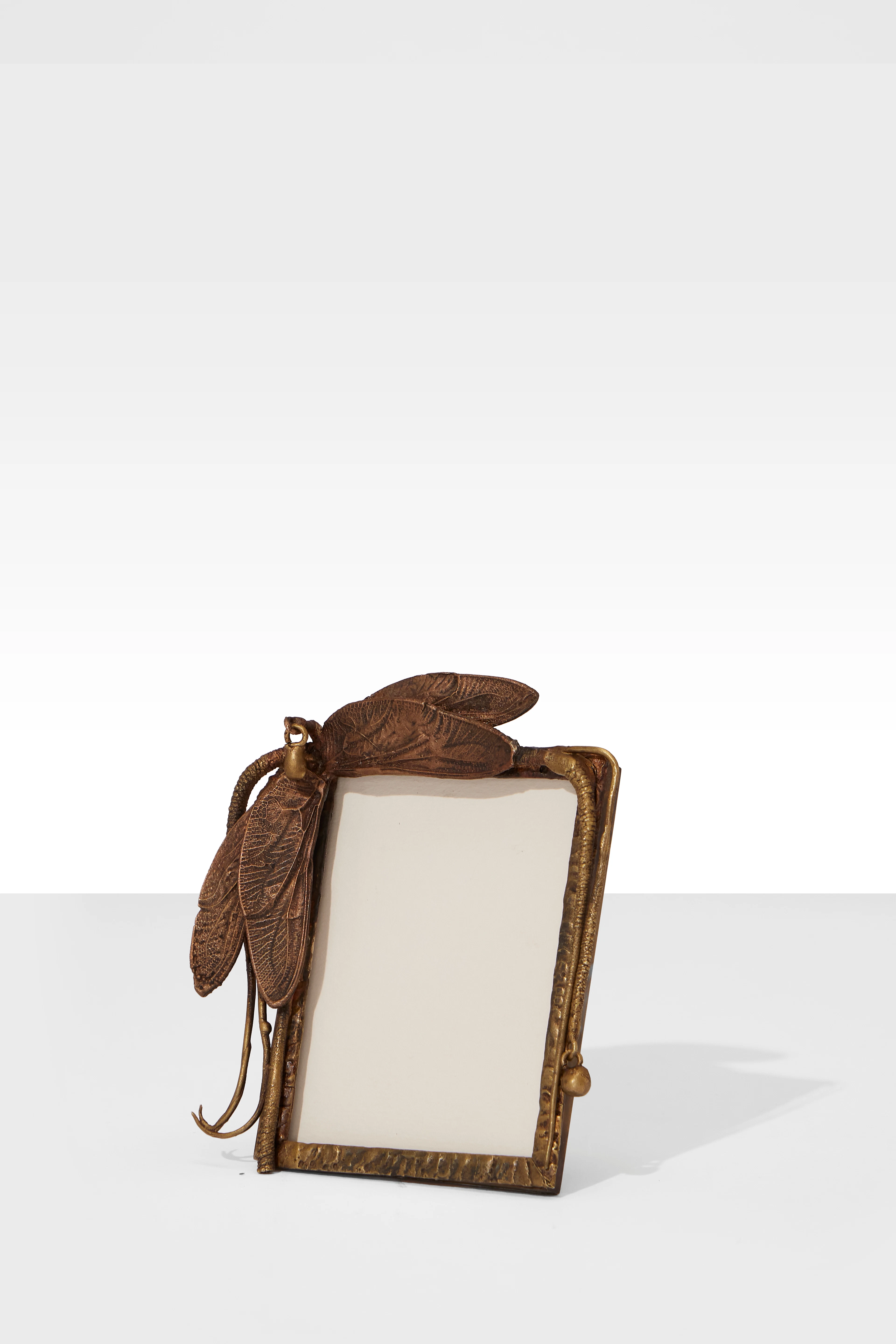 Claude LALANNE 1925-2019 Cadre-photo (petit modèle) « Libellule » – 1988