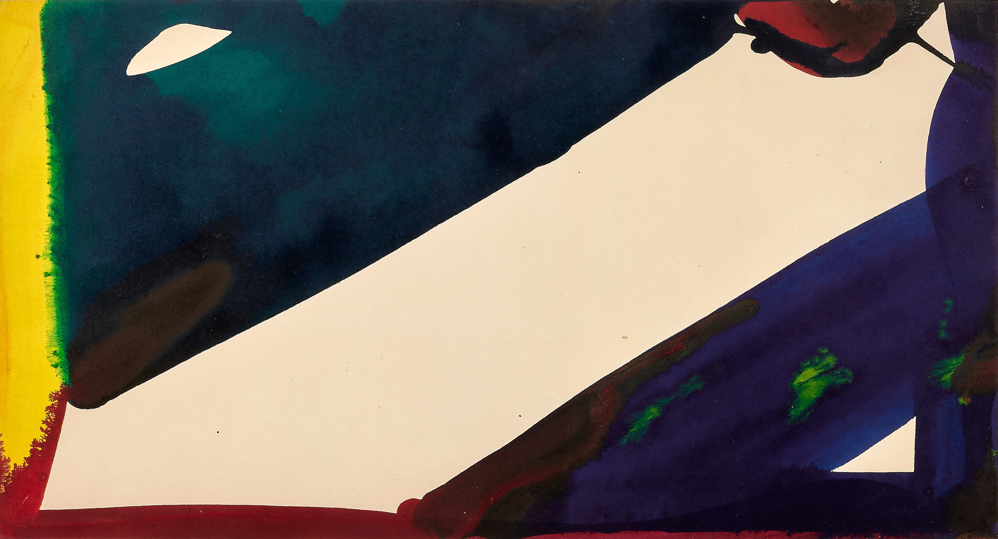 Sam FRANCIS 1923-1994 Sans titre (SF66-173) - 1966