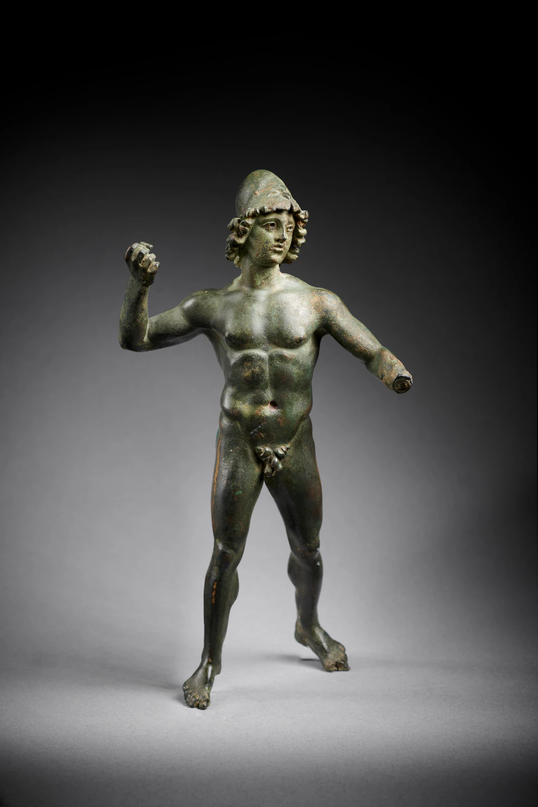A Roman bronze Mars