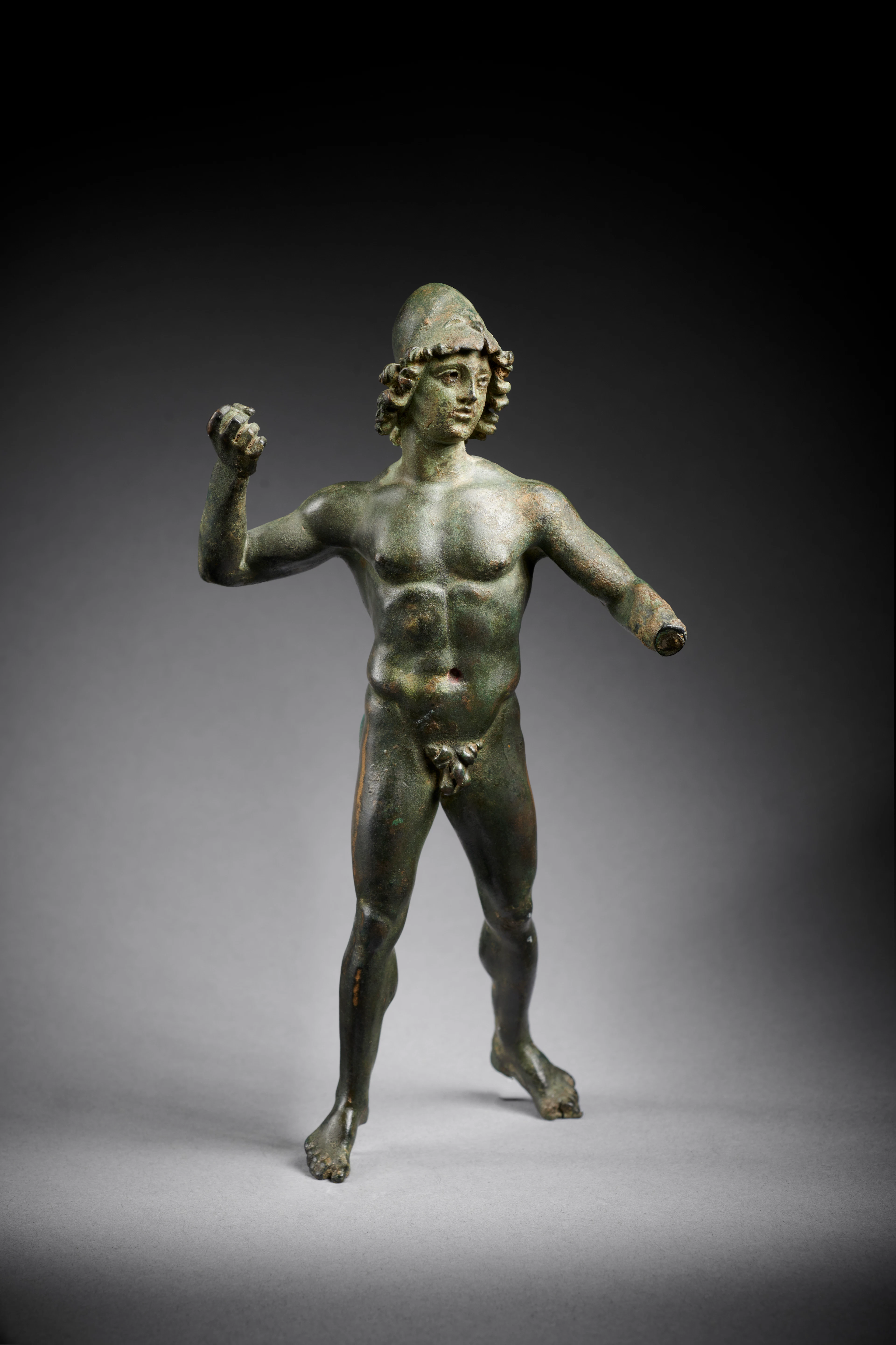 A Roman bronze Mars