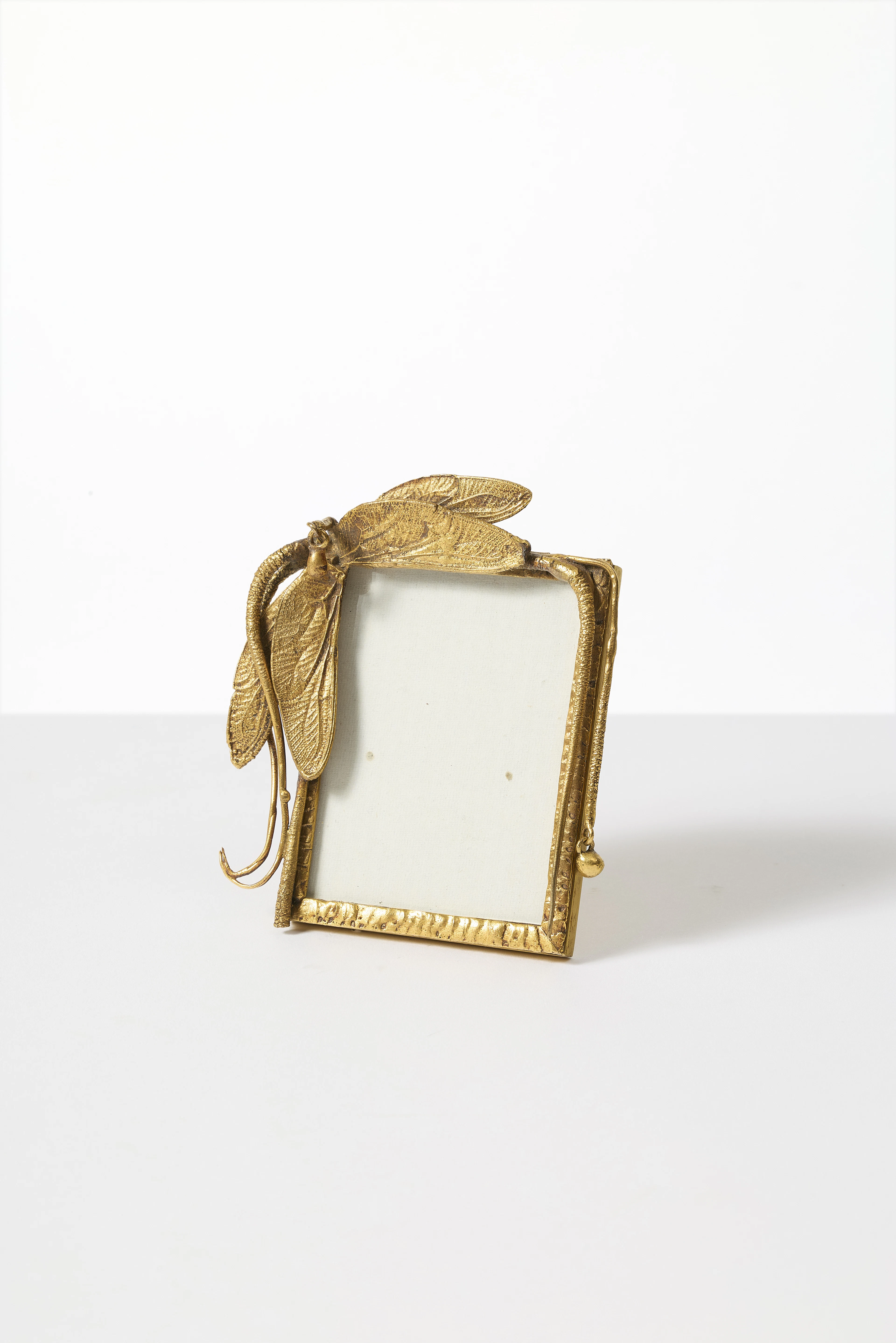 Claude LALANNE 1924-2019 Petit cadre-photo modèle « Libellule » - 1988