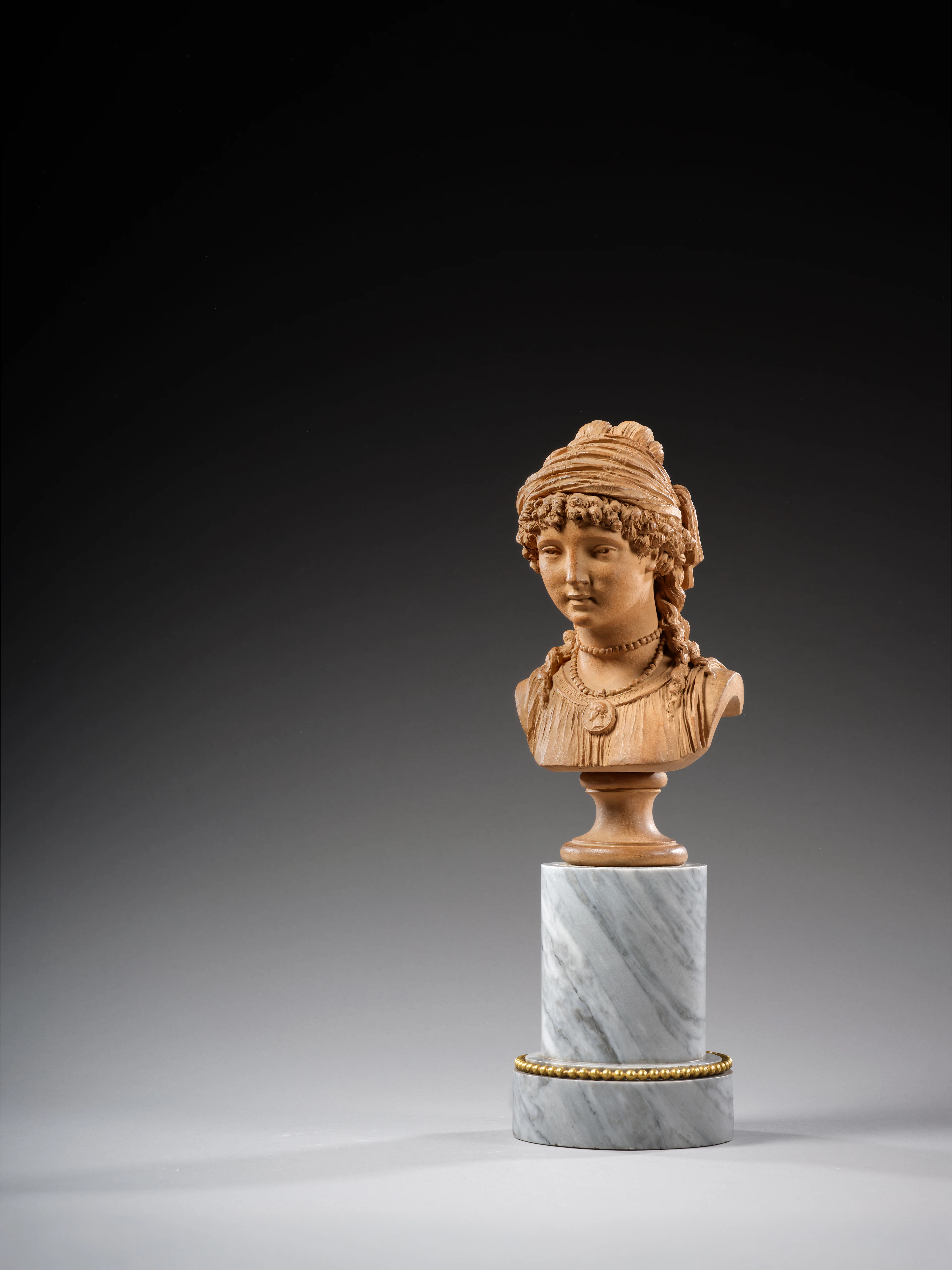 Claude MICHEL, dit CLODION Nancy, 1738 - Paris, 1814 Buste de jeune