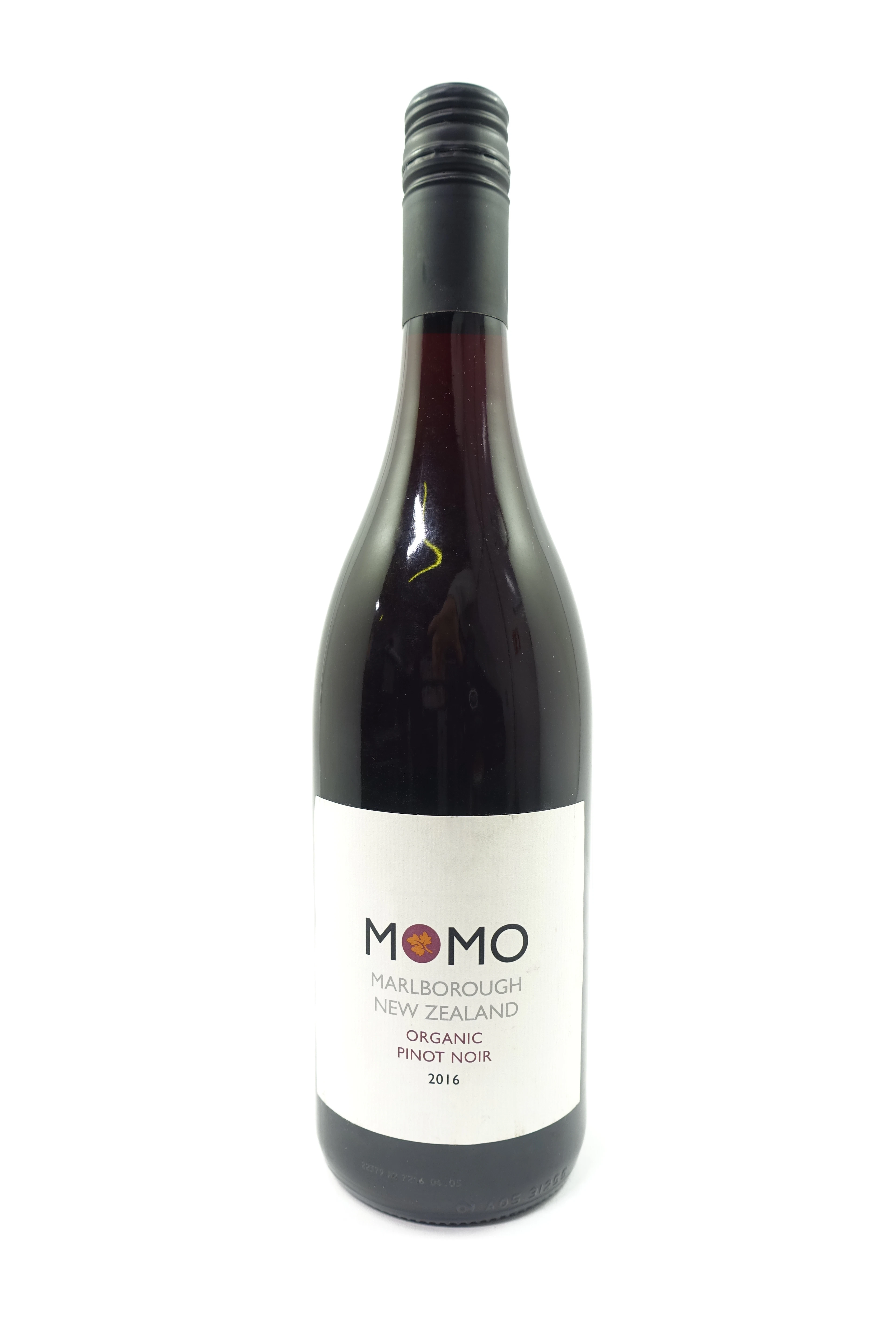 1 bt NOUVELLE ZELANDE - MOMO 2016 Pinot Noir Organique. Marlborough.