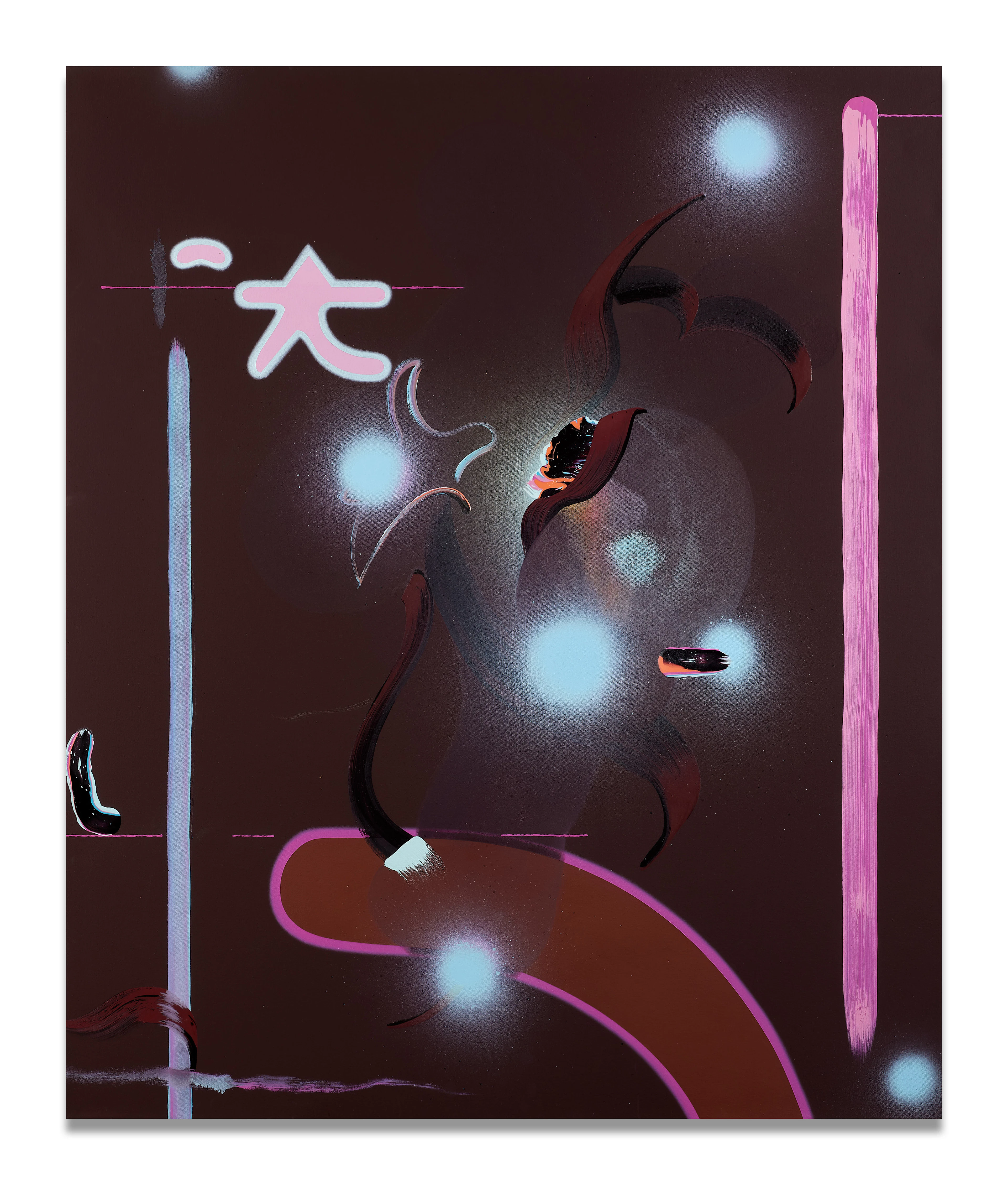 Fiona RAE 1963- Flux - 2000