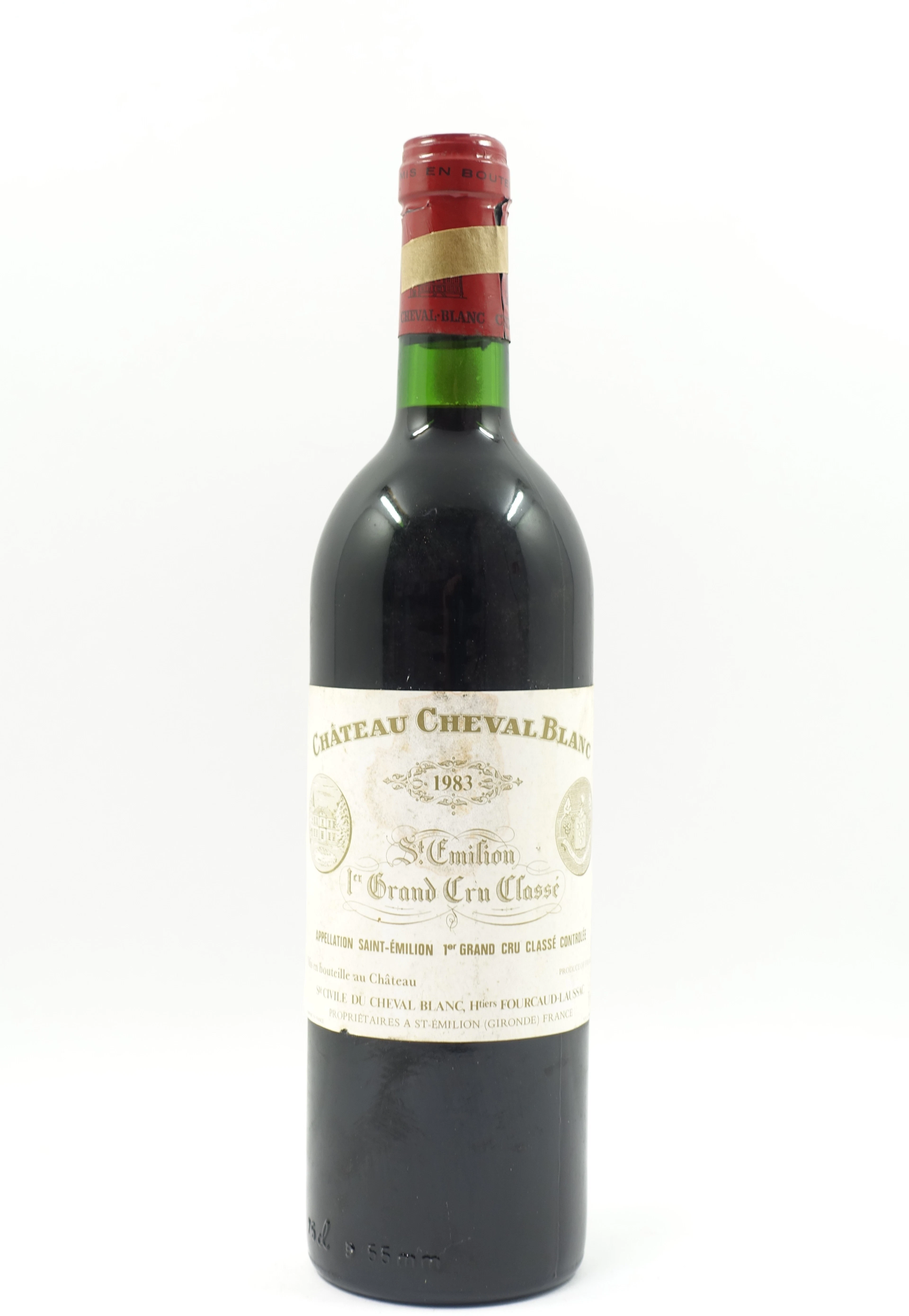 1 bt CH CHEVAL BLANC 1983 1er GCC (A) St Emillion
