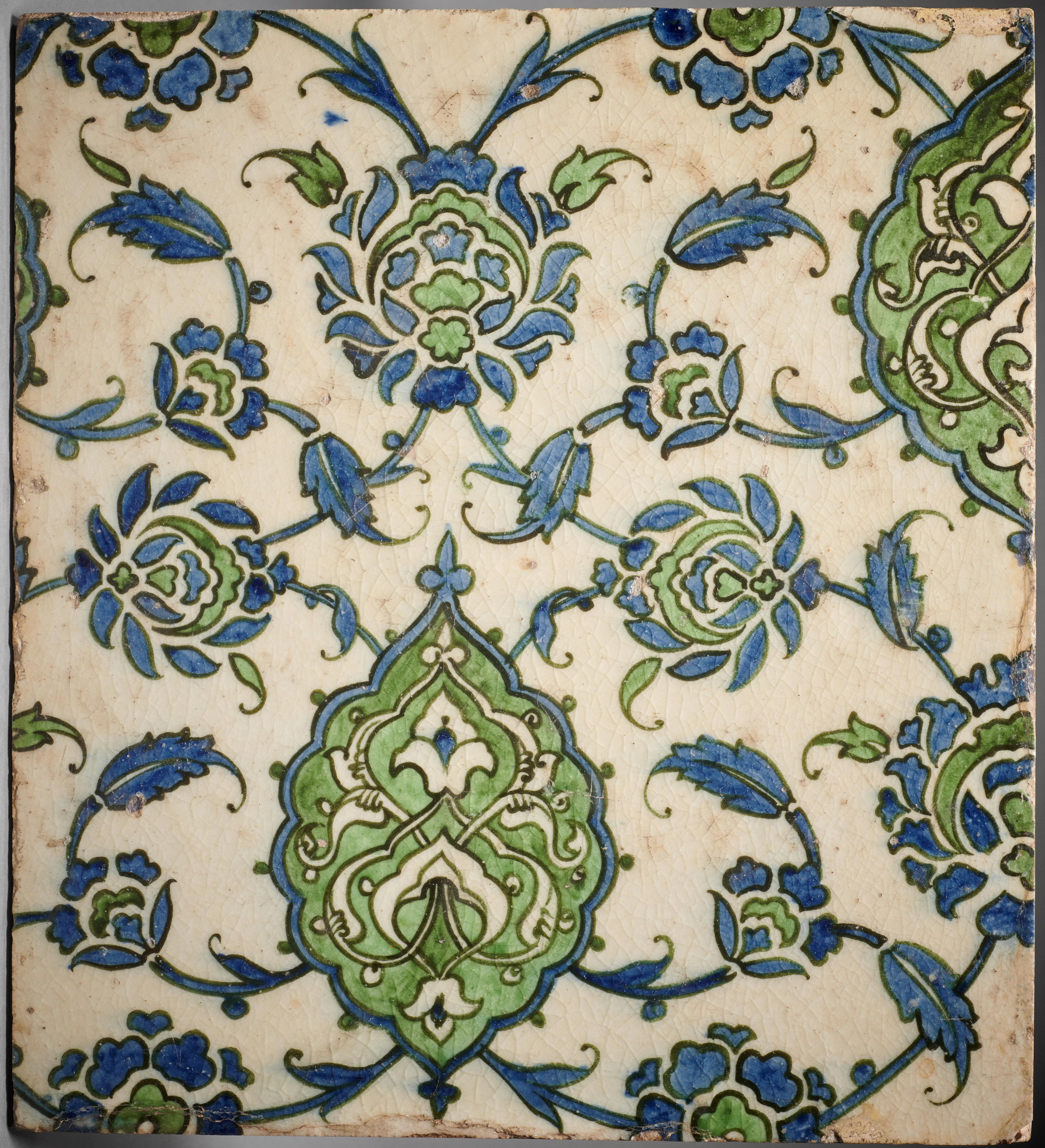 A Damascus Pottery Tile