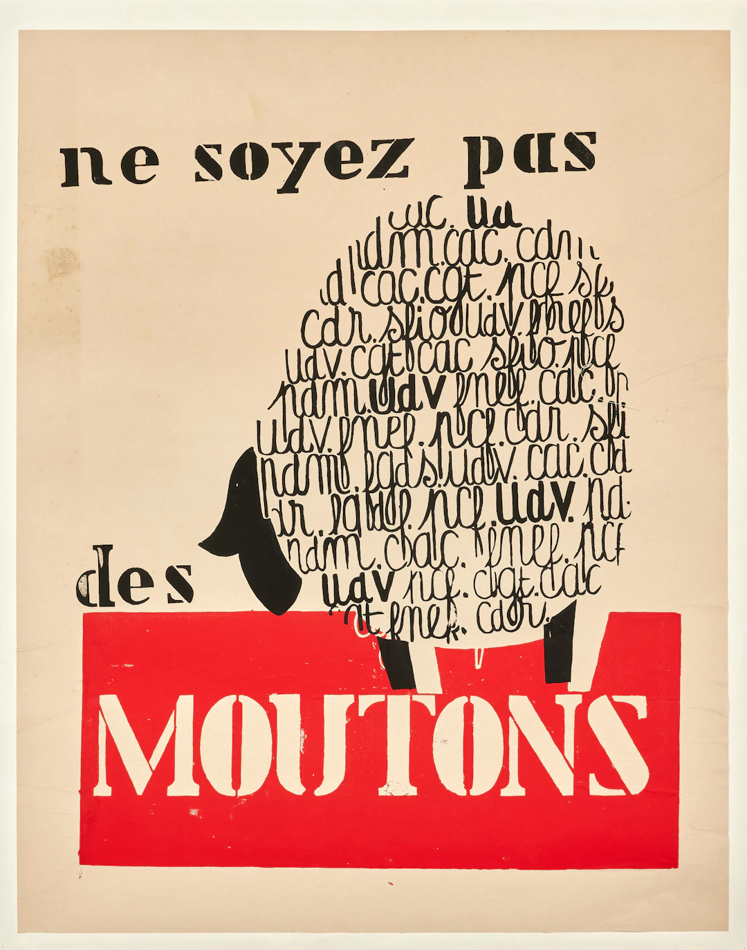 Ne Soyons pas des moutons - Mai 68