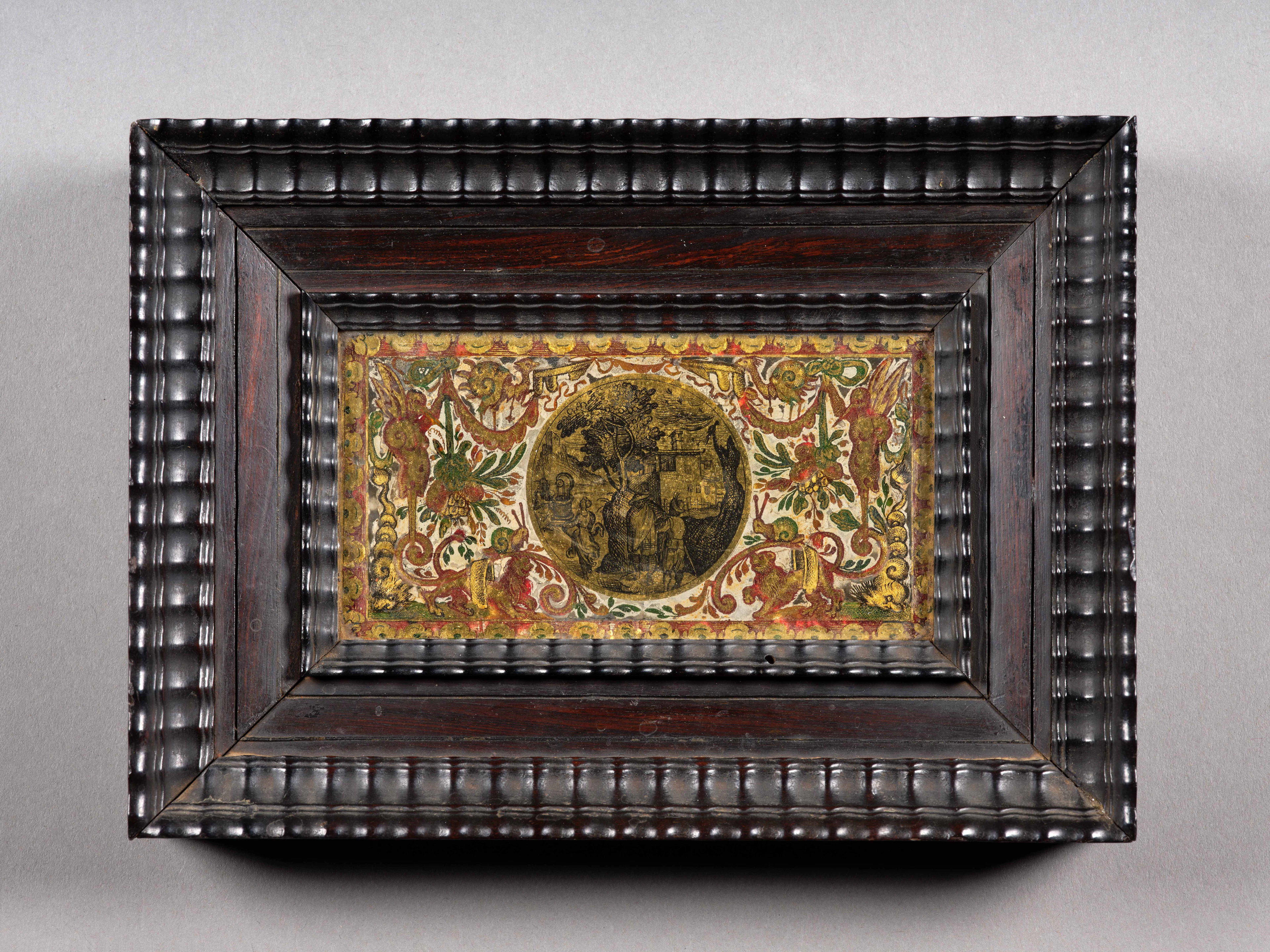 PLAQUE DE CABINET DE LA PREMIÈRE MOITIÉ DU XVIIe SIÈCLE