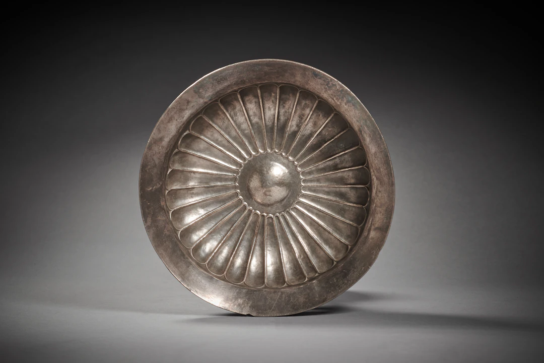 A Greek silver phiale omphalos