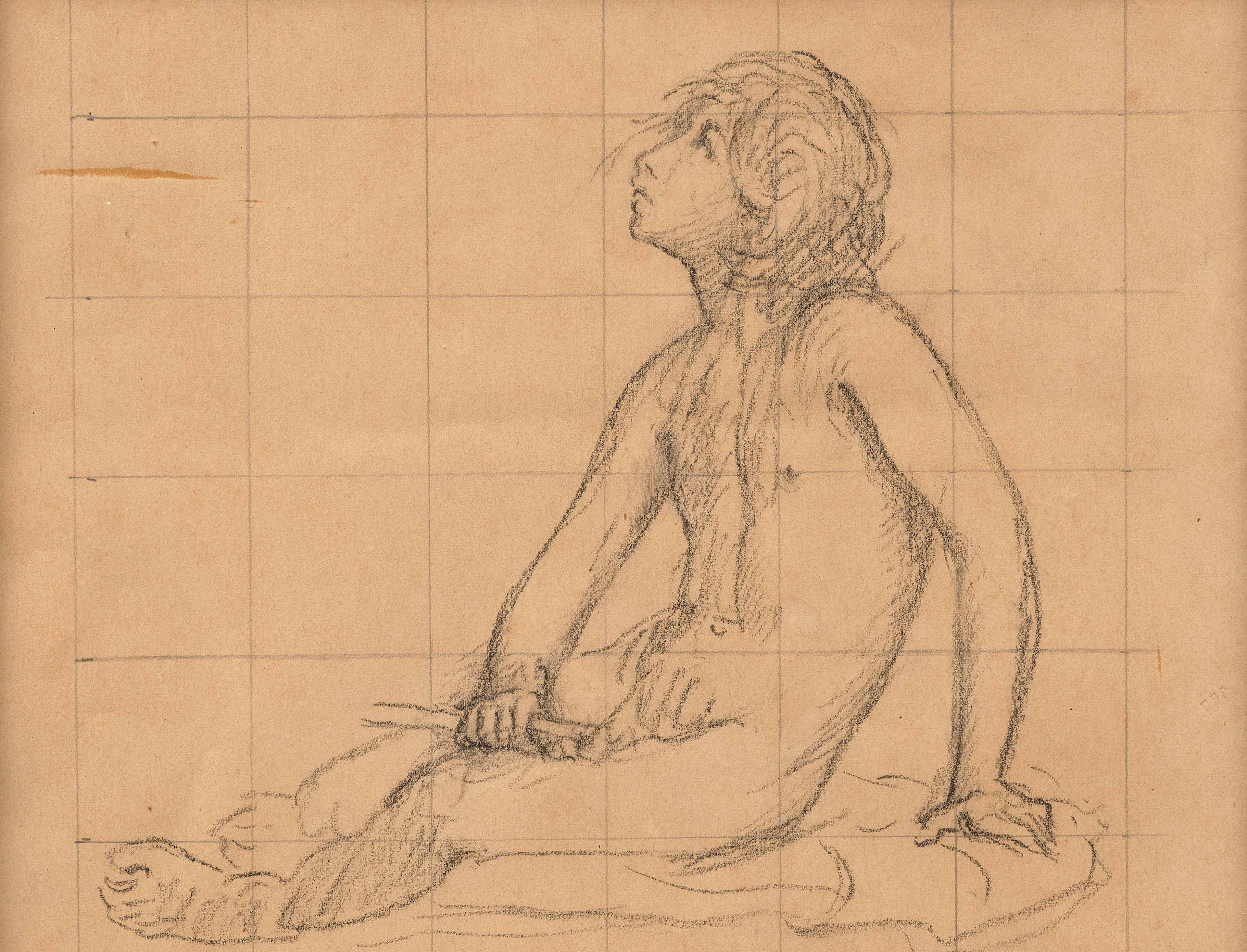 Pierre PUVIS DE CHAVANNES Lyon, 1824 – Paris, 1898 Etude pour ‘Marseille
