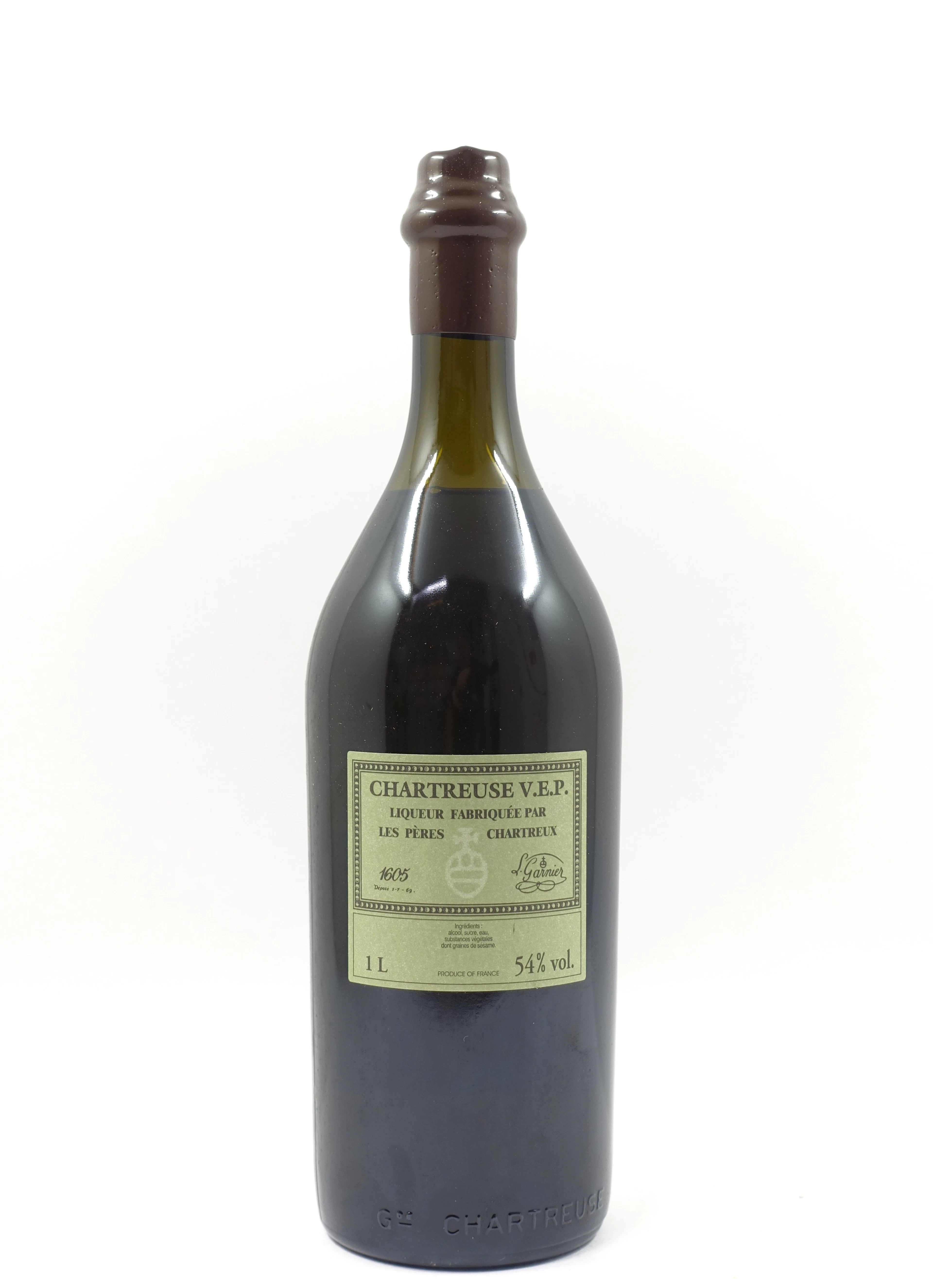 1 bt CHARTREUSE VERTE V.E.P (Mise en bouteille en 2011)