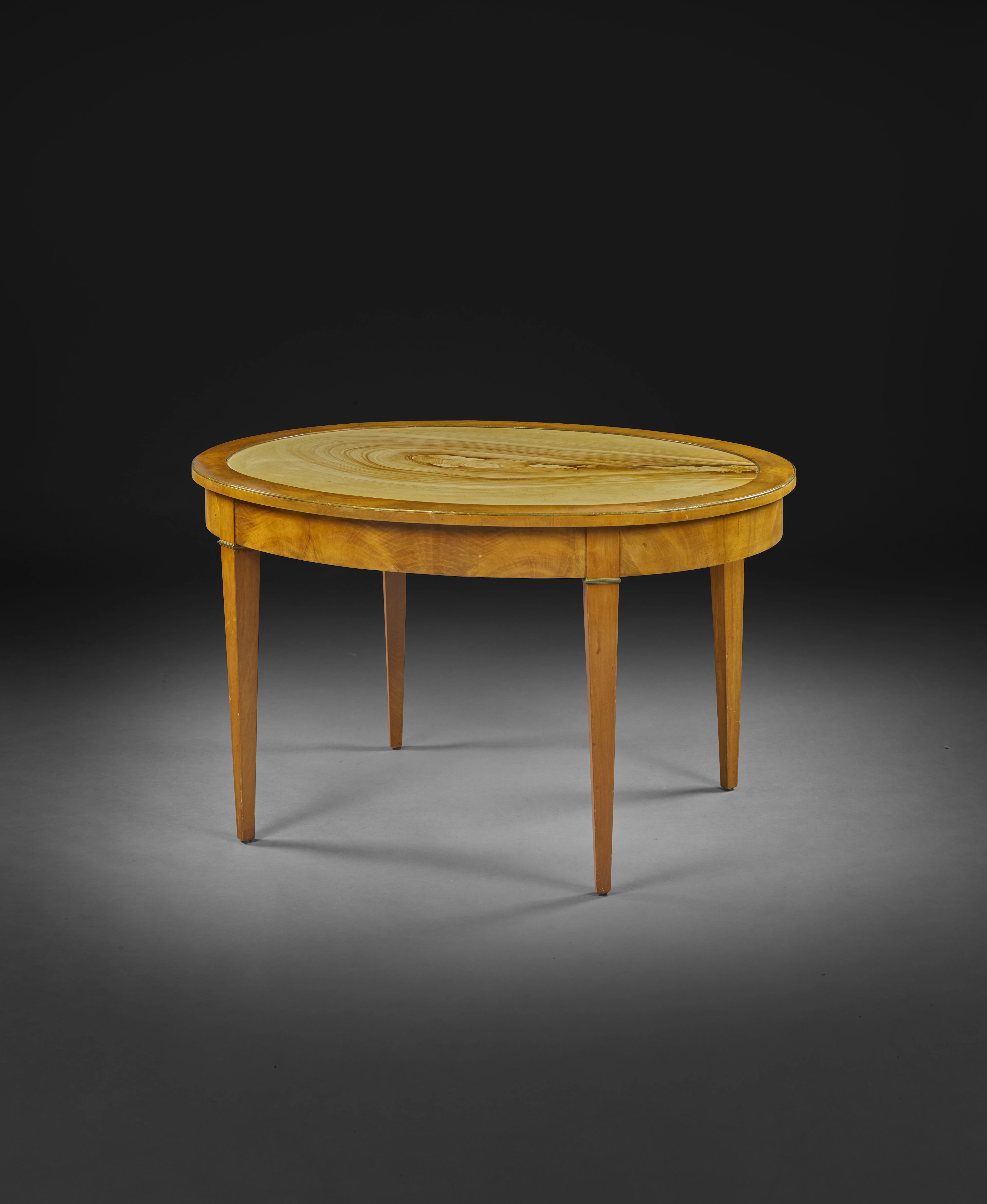 TABLE DE BIBLIOTHÈQUE, TRAVAIL SUISSE D’ÉPOQUE NÉOCLASSIQUE, BERNE