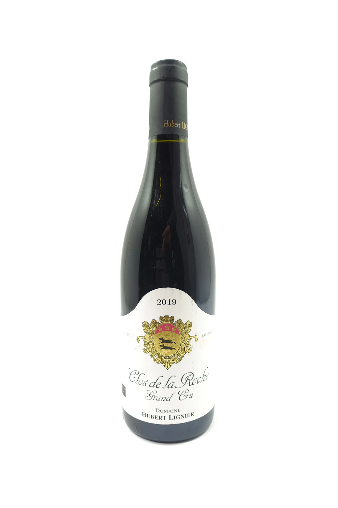 1 bt CLOS DE LA ROCHE 2019 Grand Cru. Domaine Hubert Lignier