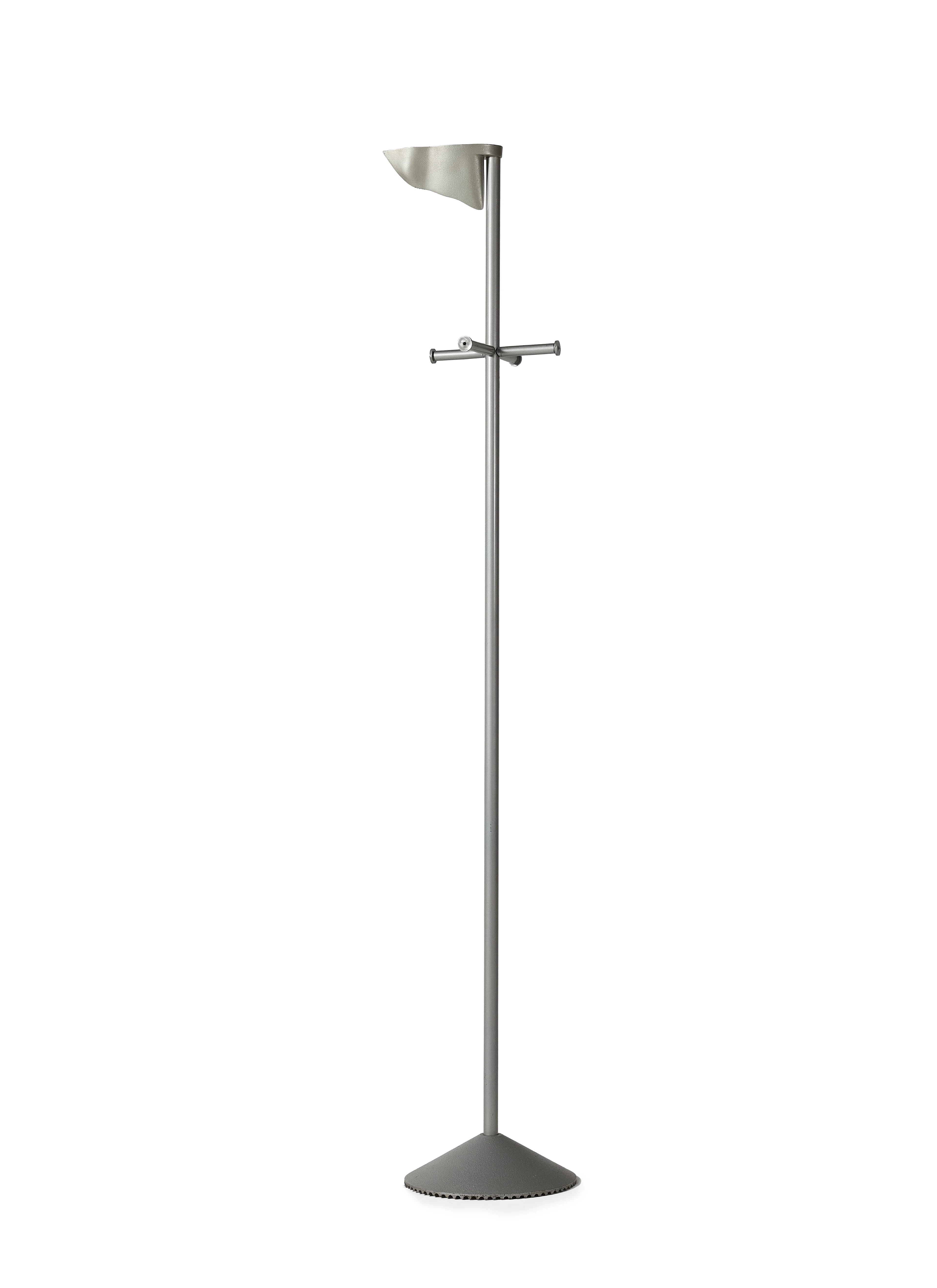 Philippe STARCK Né en 1949 Lampadaire et porte-manteau "Roi Egon Groat" - 1984