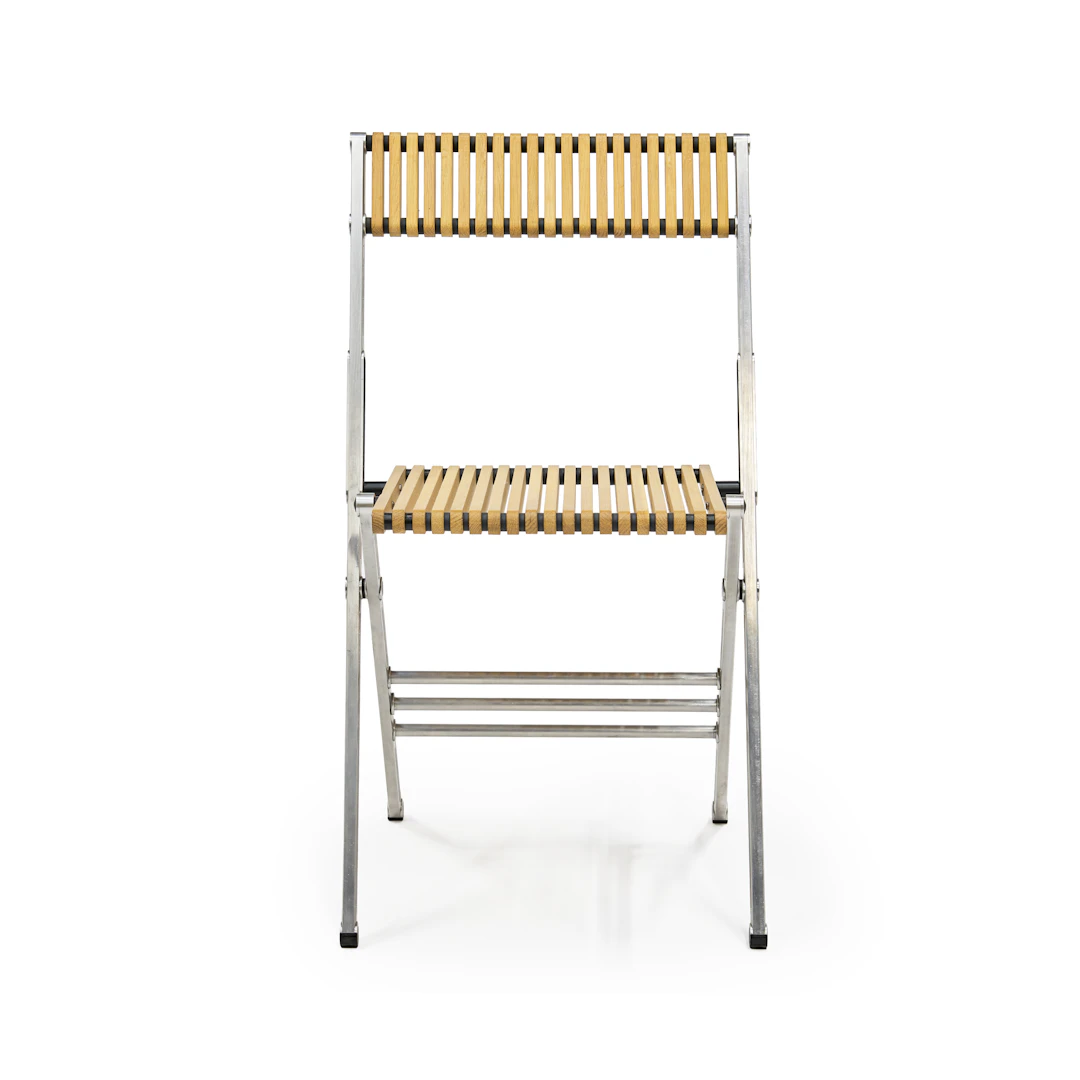 Thomas BLEY Né en 1954 Chaise pliante - modèle créé en 1982