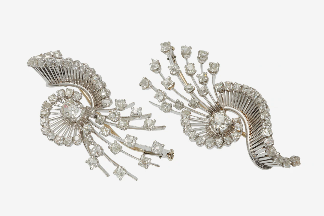 Paire de broches