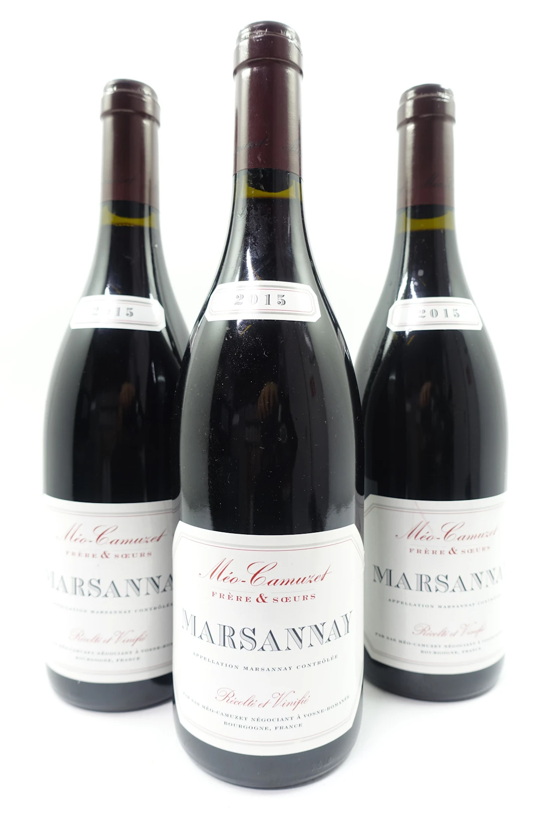 3 bts MARSANNAY 2015 (rouge) Méo Camuzet Frère & Soeurs