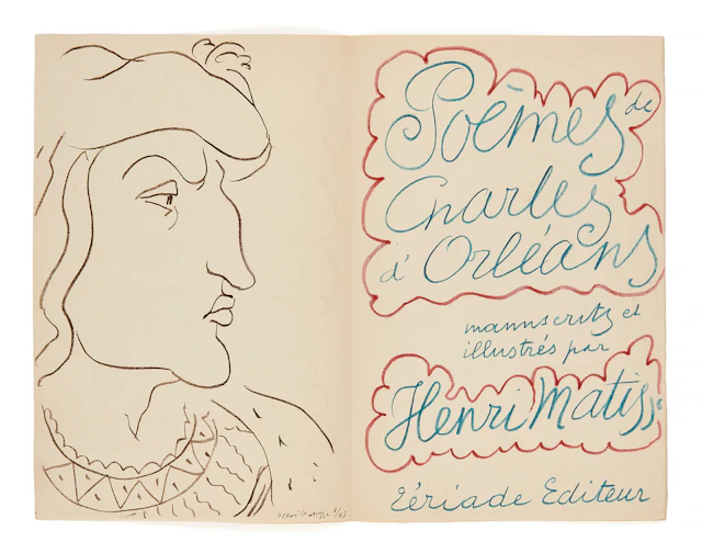 [MATISSE].– ORLÉANS (Charles d’)