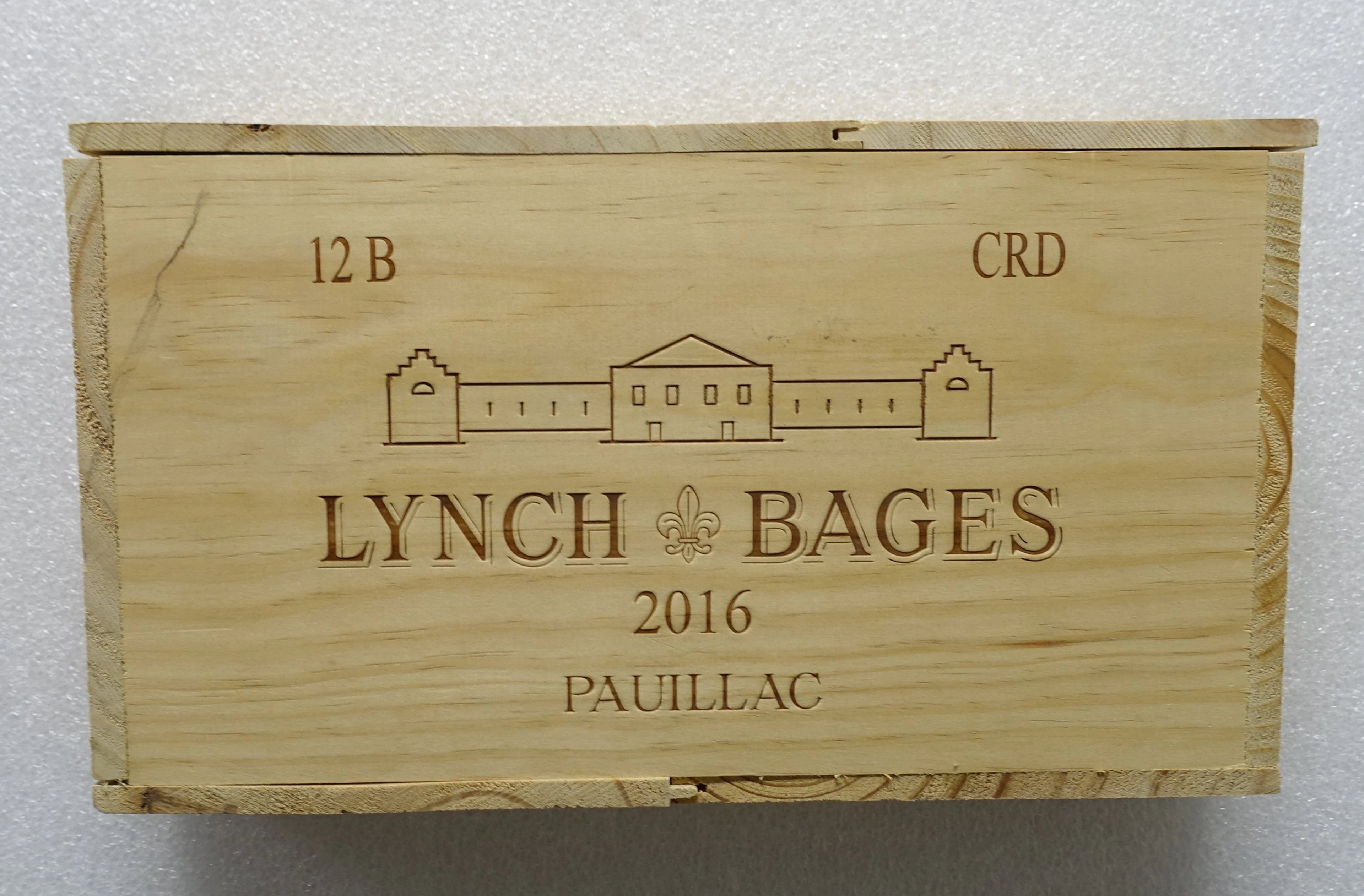 12 bts CH LYNCH BAGES 2016 5è GC Pauillac