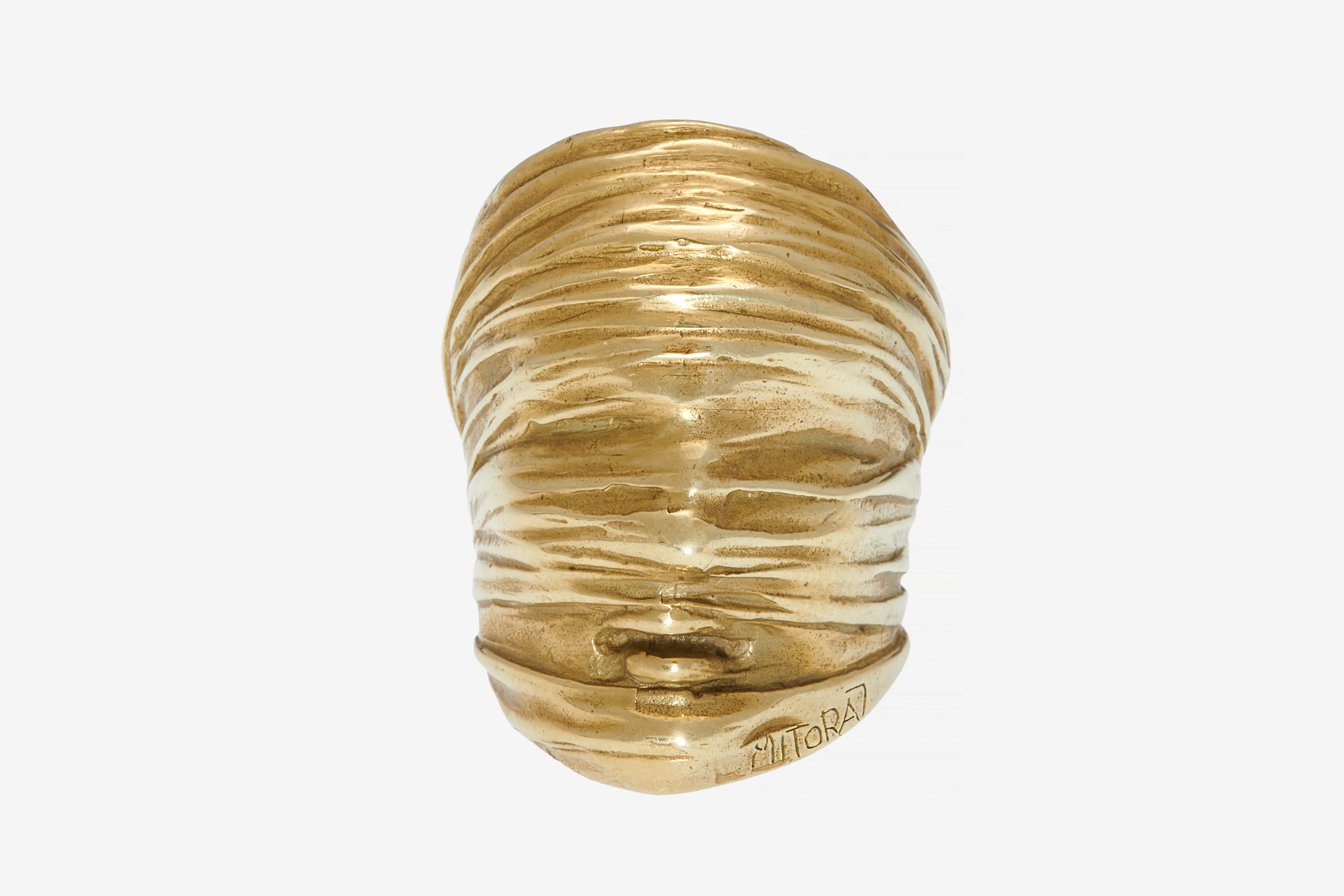 Igor MITORAJ (1944-2014) Bague "Tête"