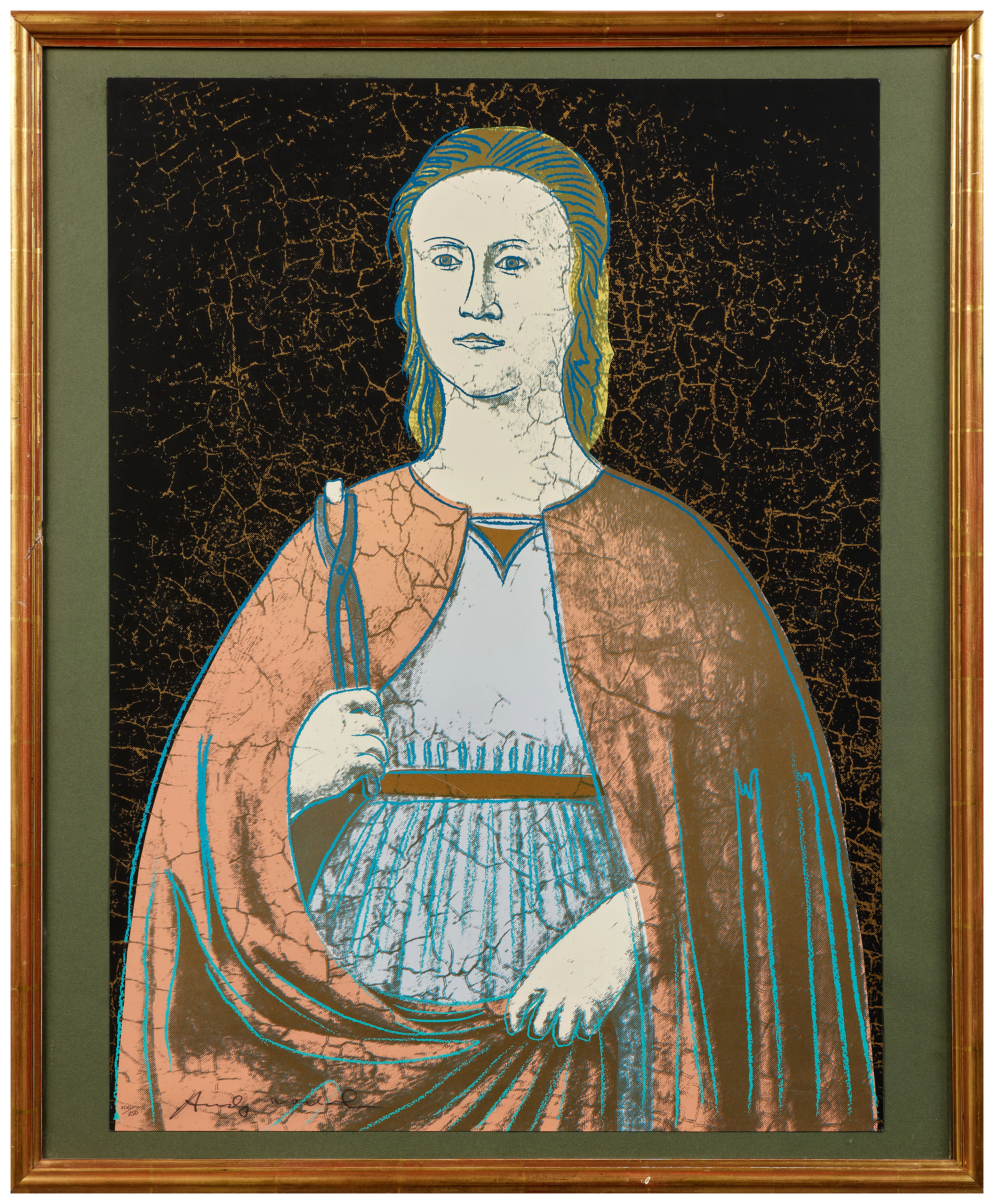 Andy WARHOL 1928 - 1987 Saint Apollonia - 1984