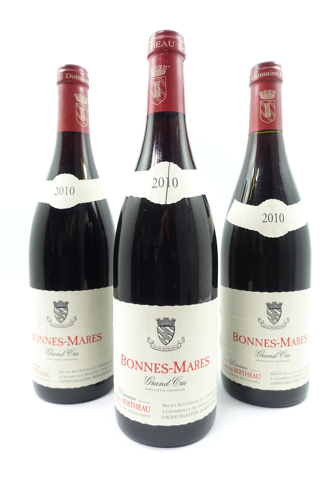3 bts BONNES MARES 2010 Domaine François Bertheau