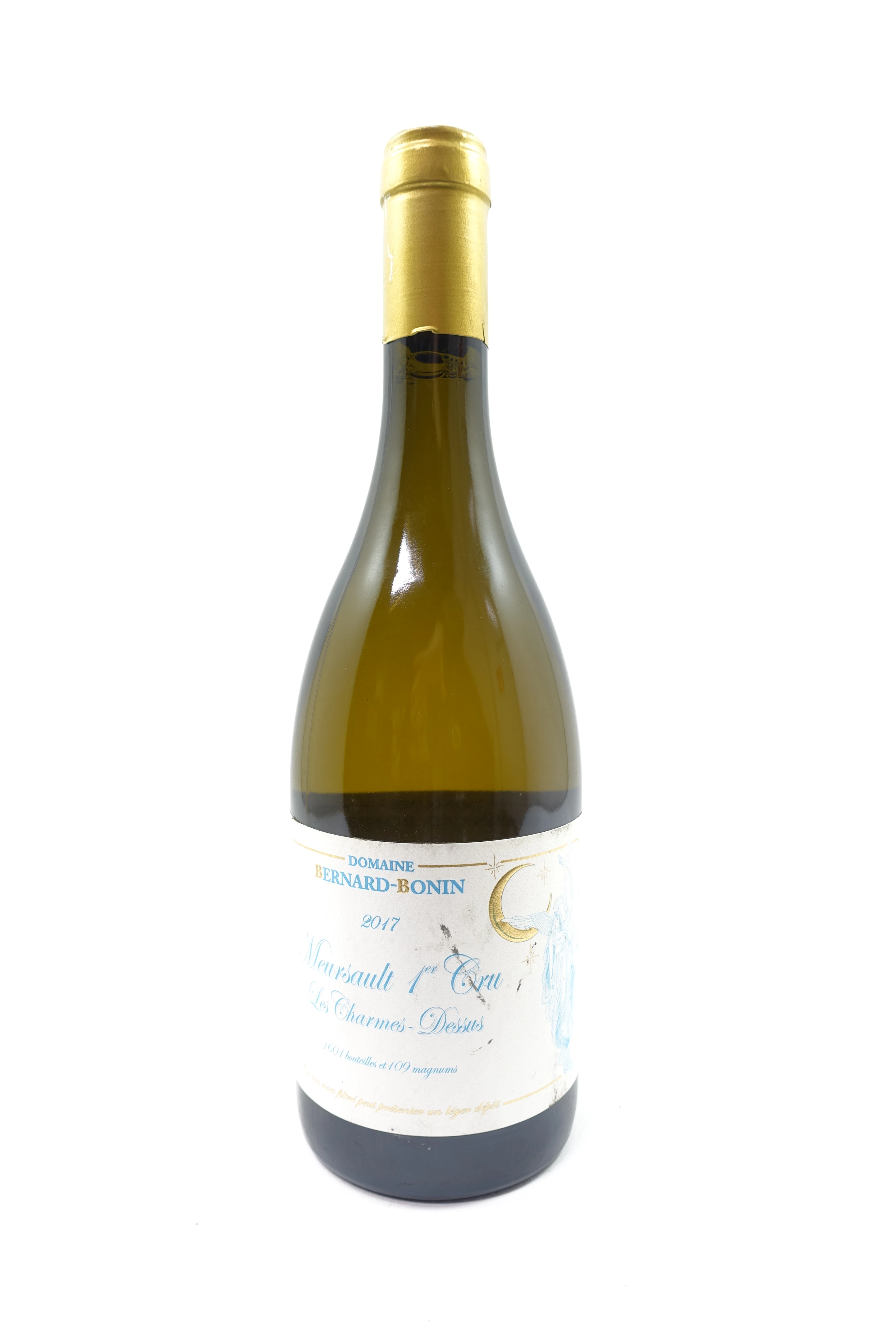 1 bt MEURSAULT 2017 1er cru les Charmes Dessus. Bernard Bonin