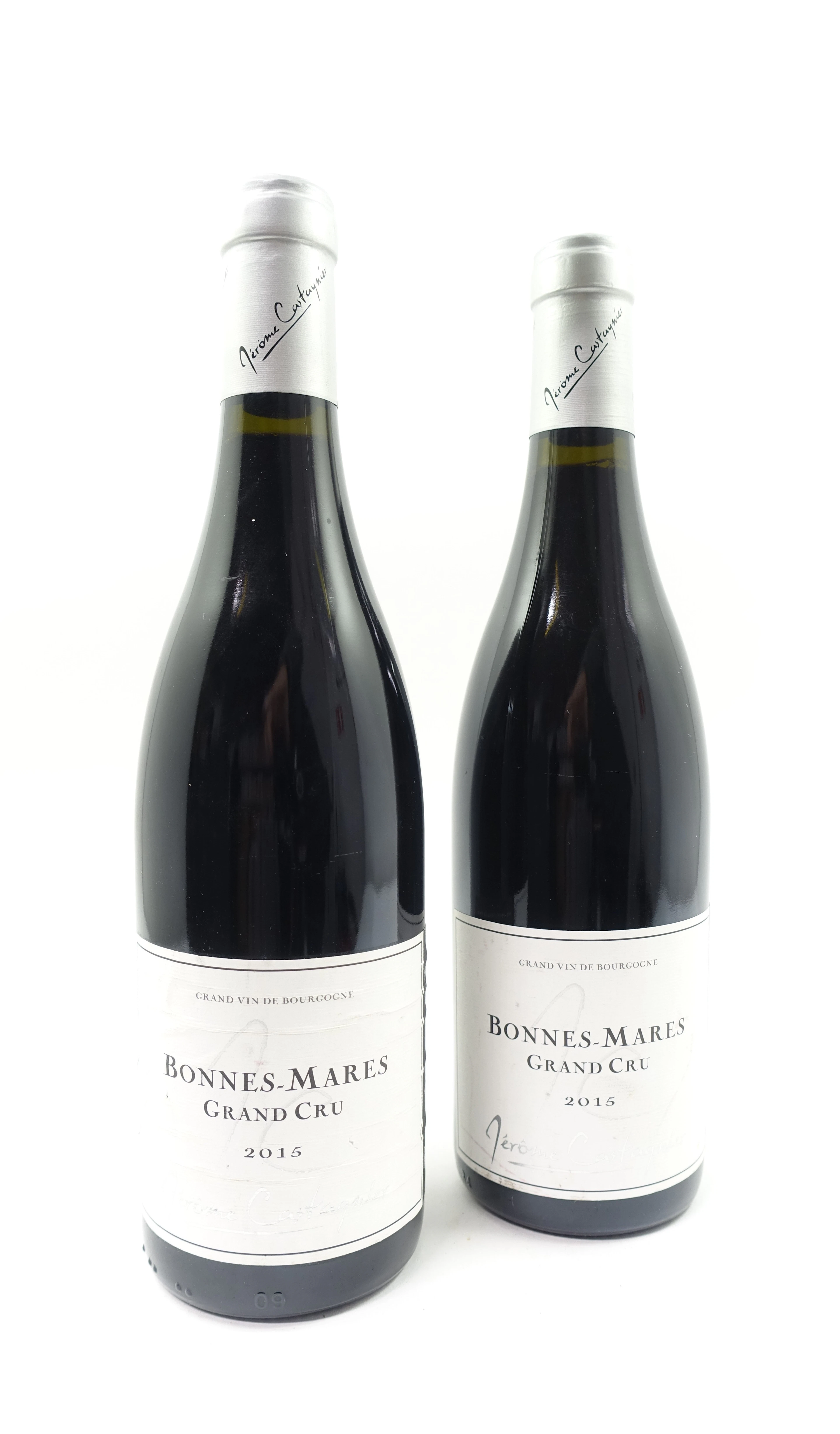 2 bts BONNES MARES 2015 Grand Cru. Jérôme Castagnier